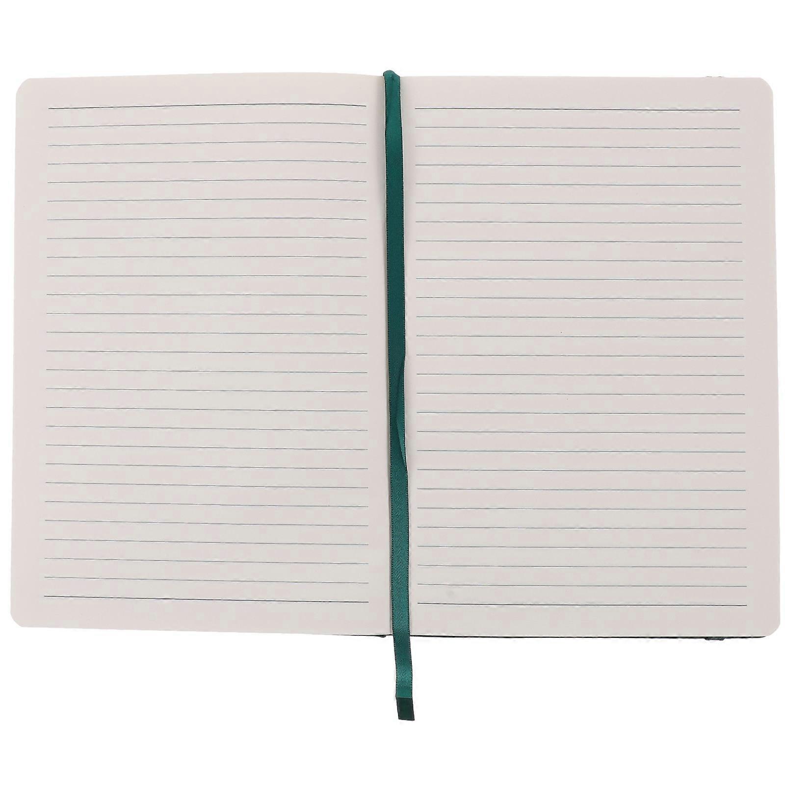 Vintage Design Notebook 2Pcs For Employees Home School Rectangular Dark Blue Note Taking Journal