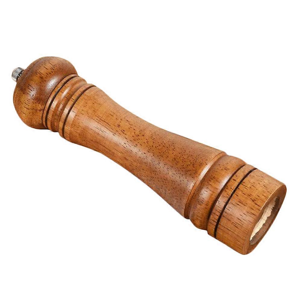 Cylindrical Pepper Grinder Wood 1Pack Ergonomic Design Grinding Tool Assorted Color For Adults 5.5X5.5X22CM Grinding