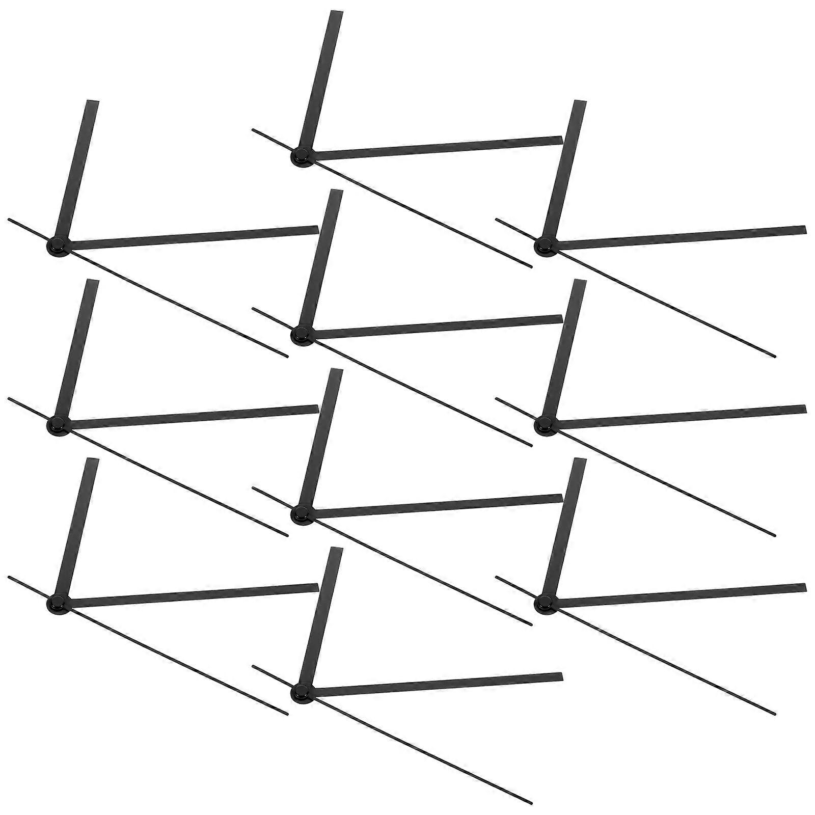 Clock Hands Repair Kit Watch Hands Replacement for Wall Clock 30Sets Black