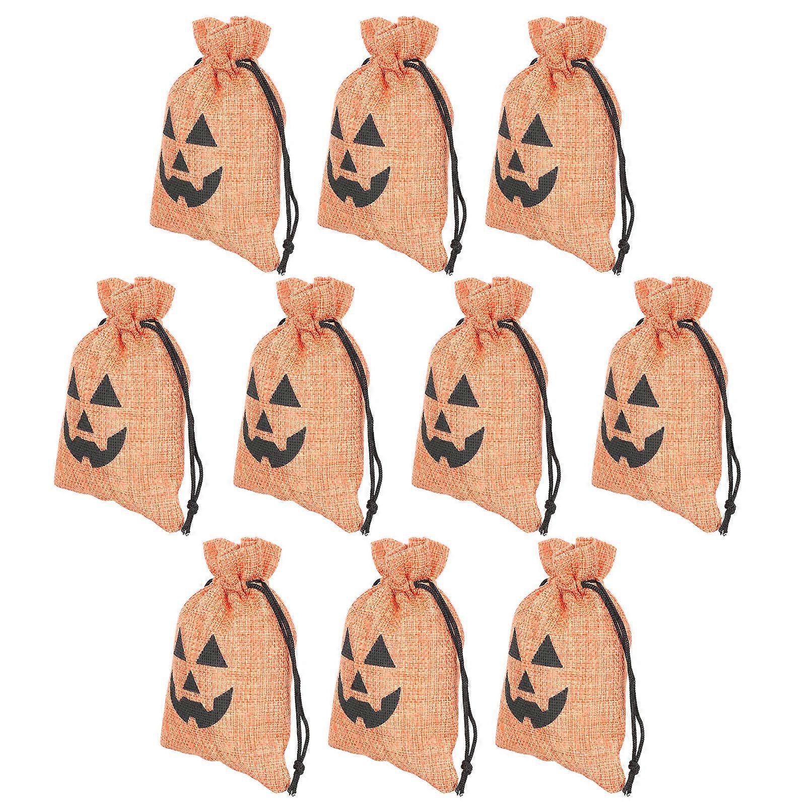 Halloween Candy Bag Drawstring Storage Bags 20Pcs for Storage Use