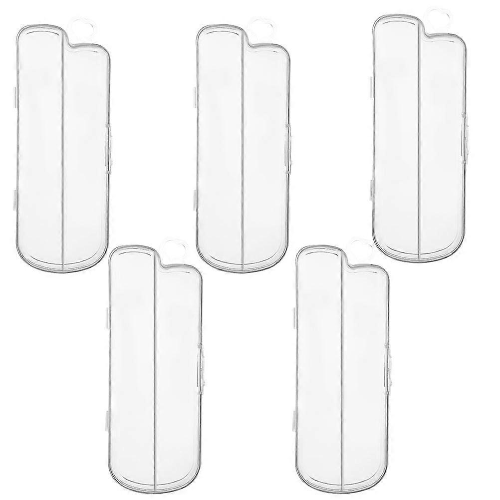 Spoon Storage Container Baby Double Spoon Storage for 10Pcs PP Plastic Case