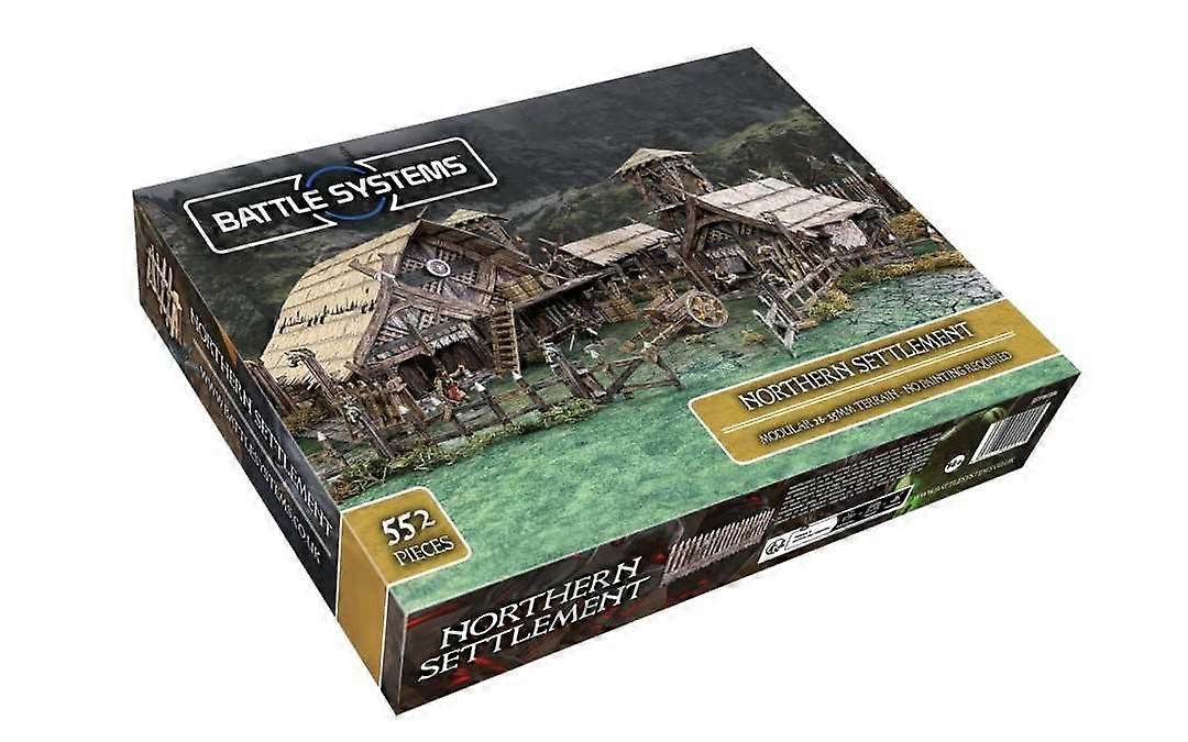Northern Settlement Board Game (552 Pieces)