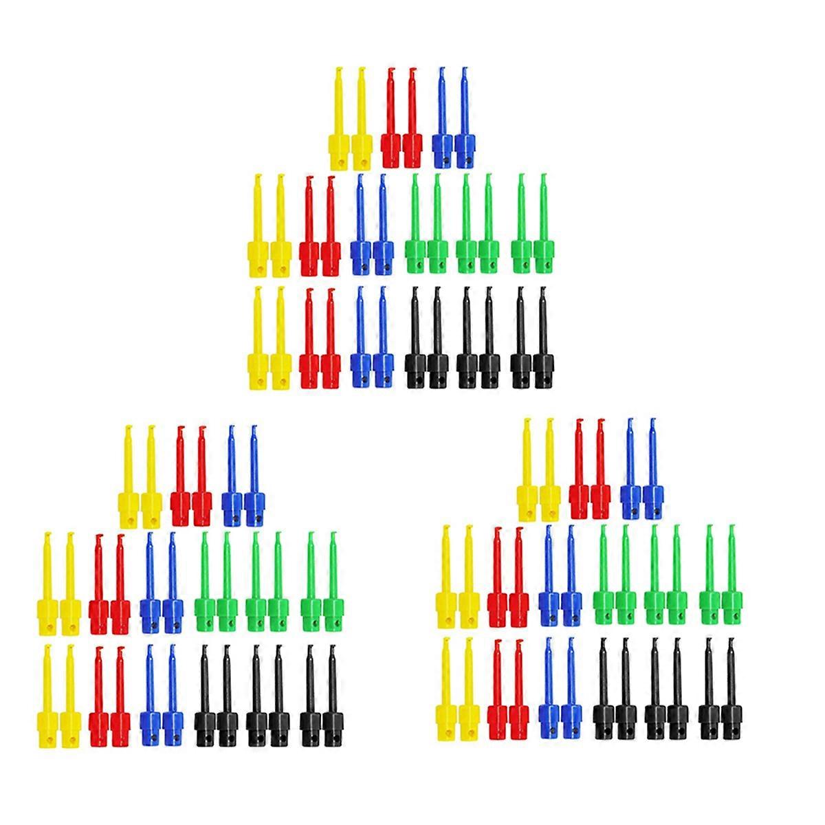 30Pcs Multimeter Wire Lead Test Clip, Electronic Mini Test Probe Set