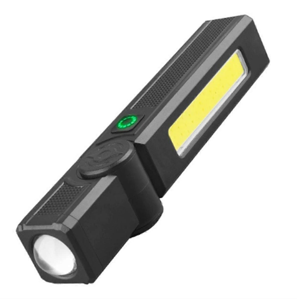 LED Work Light Rechargeable Cob Lamp Rotatable Automotive Work Light