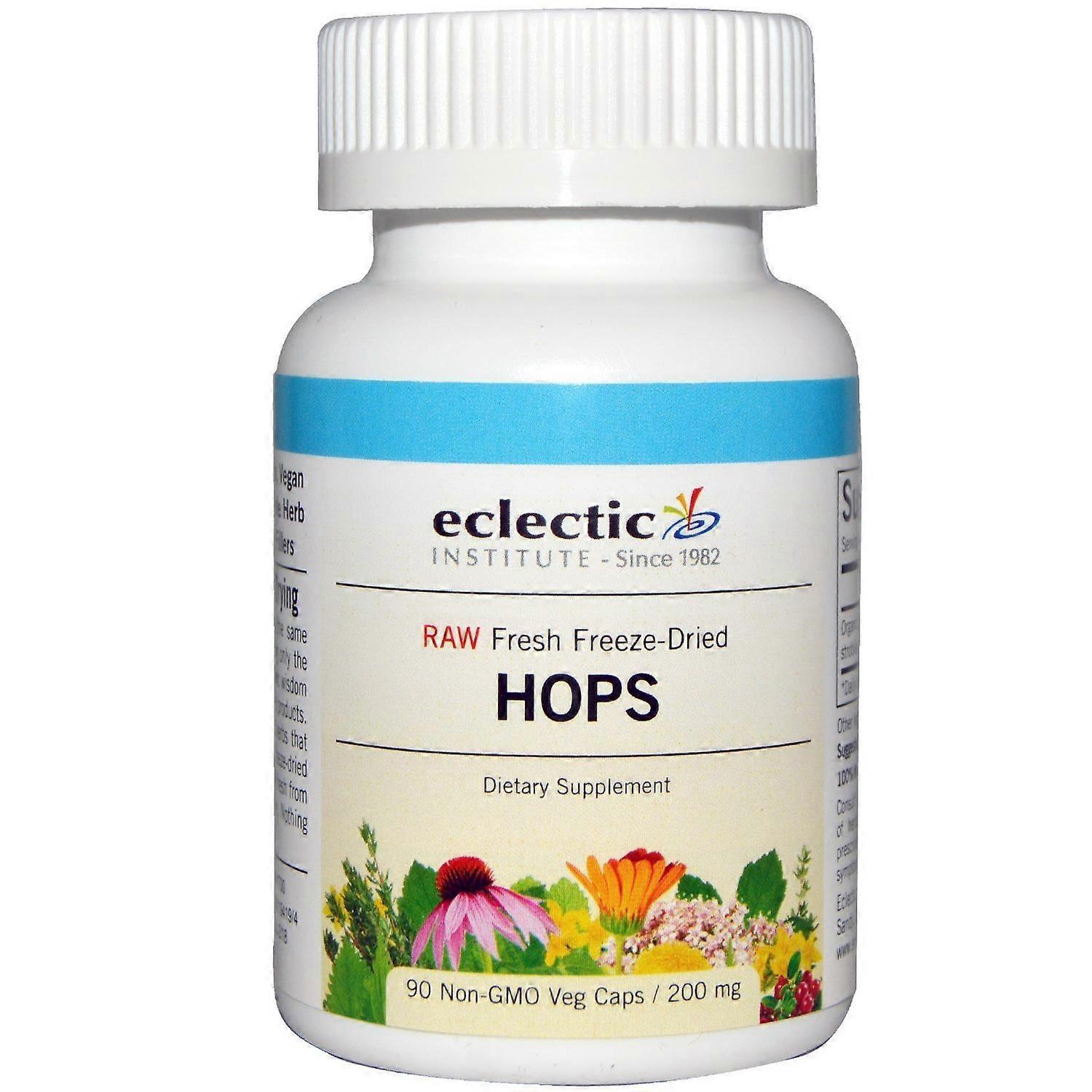 Eclectic Institute, Hops, 200 mg, 90 Non-GMO Veggie Caps