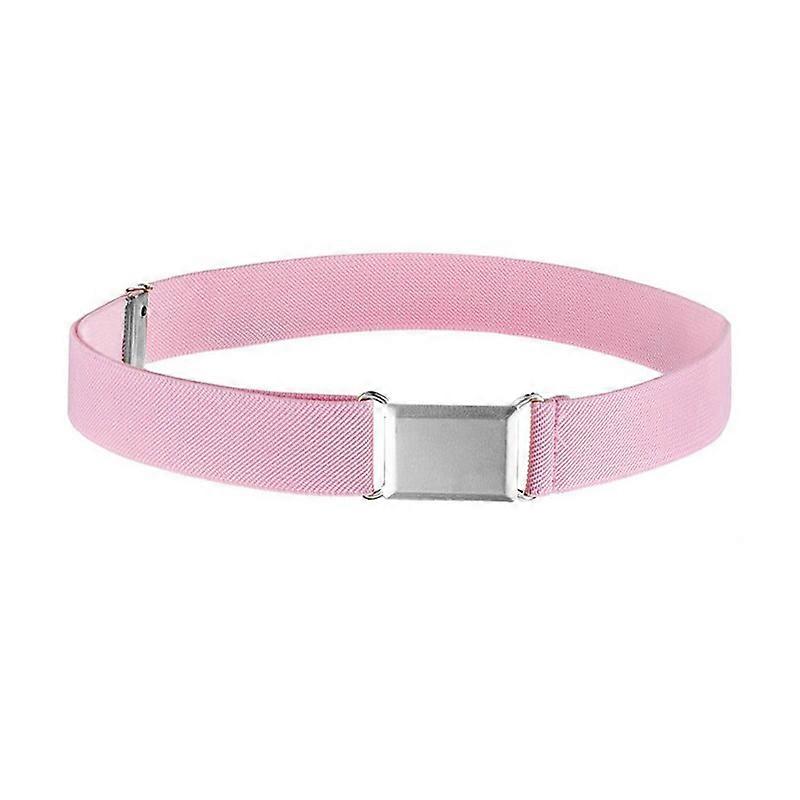 1pcs Kids Elastic Belts Boy Girl Adjustable Elastic Canvas Waistband Stretch Waist Belt With Buckle Student Belt Neutral Belts