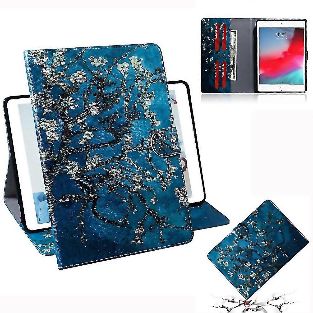 For Apricot Blossom Pattern Horizontal Flip Leather Case For Ipad Mini 2019 4 3 2 1 With Holder Card