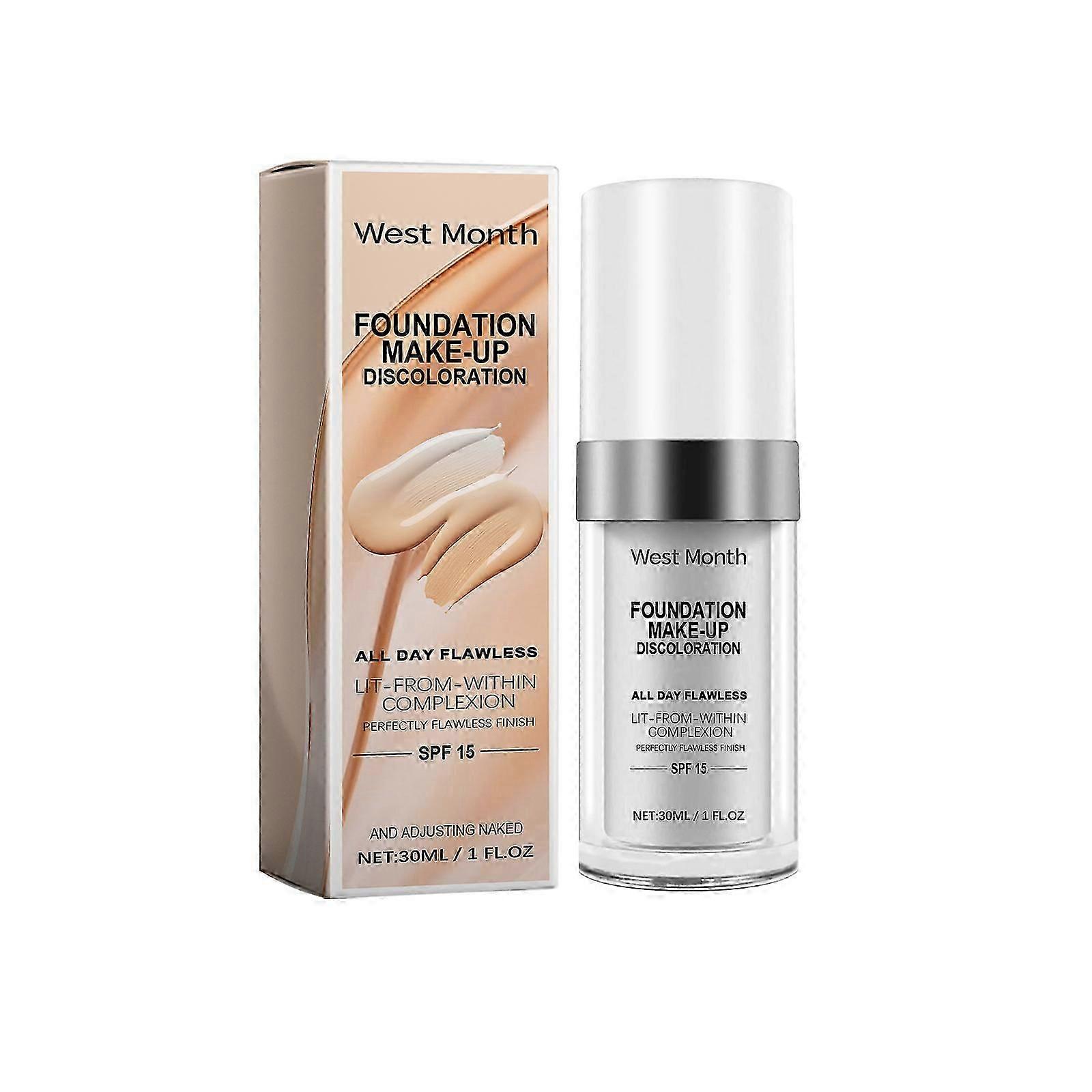 Farbverändernde Foundation für reife Haut Lang anhaltender Make-up-Basis-Concealer