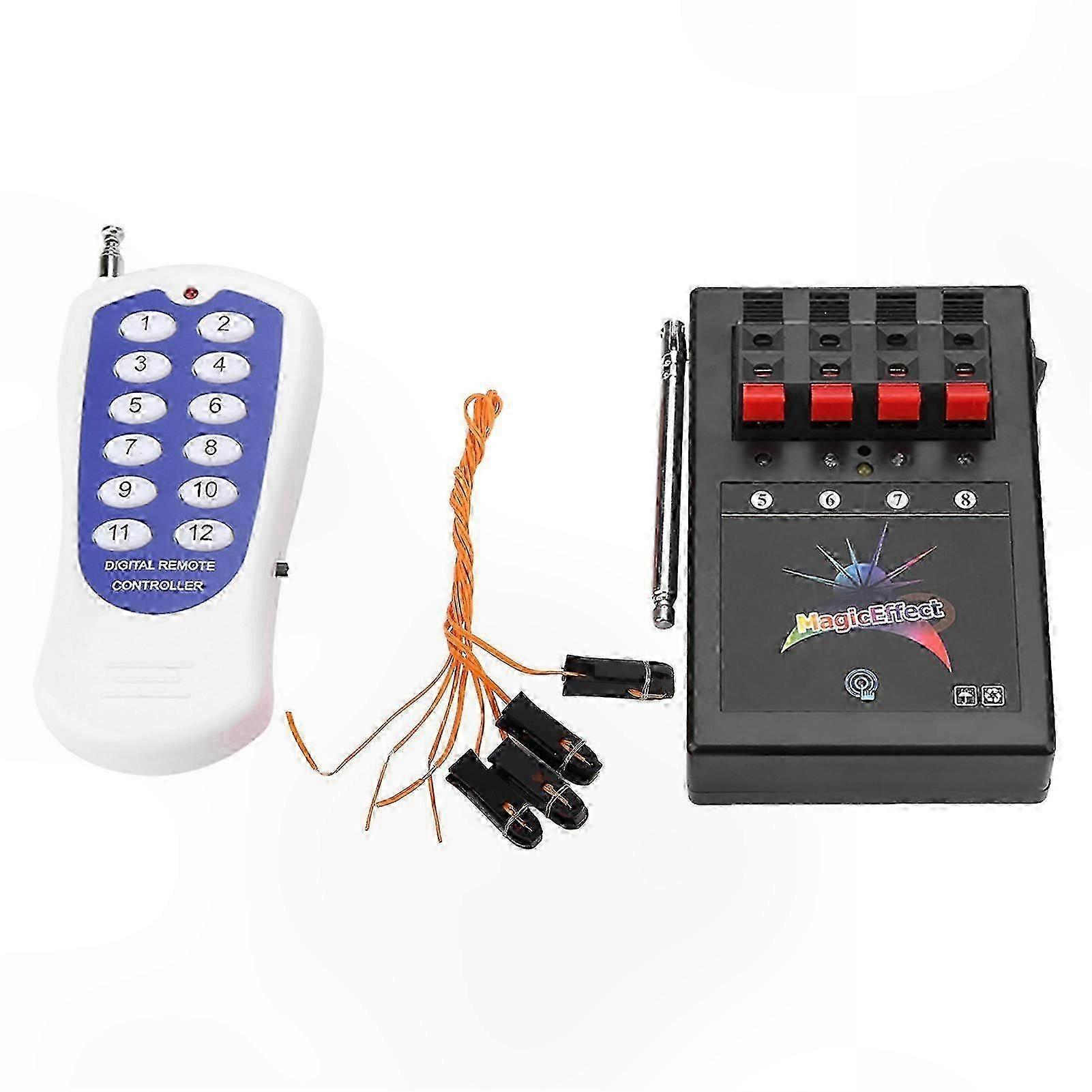 Wireless 12-Key Remote Control Fireworks Ignition System