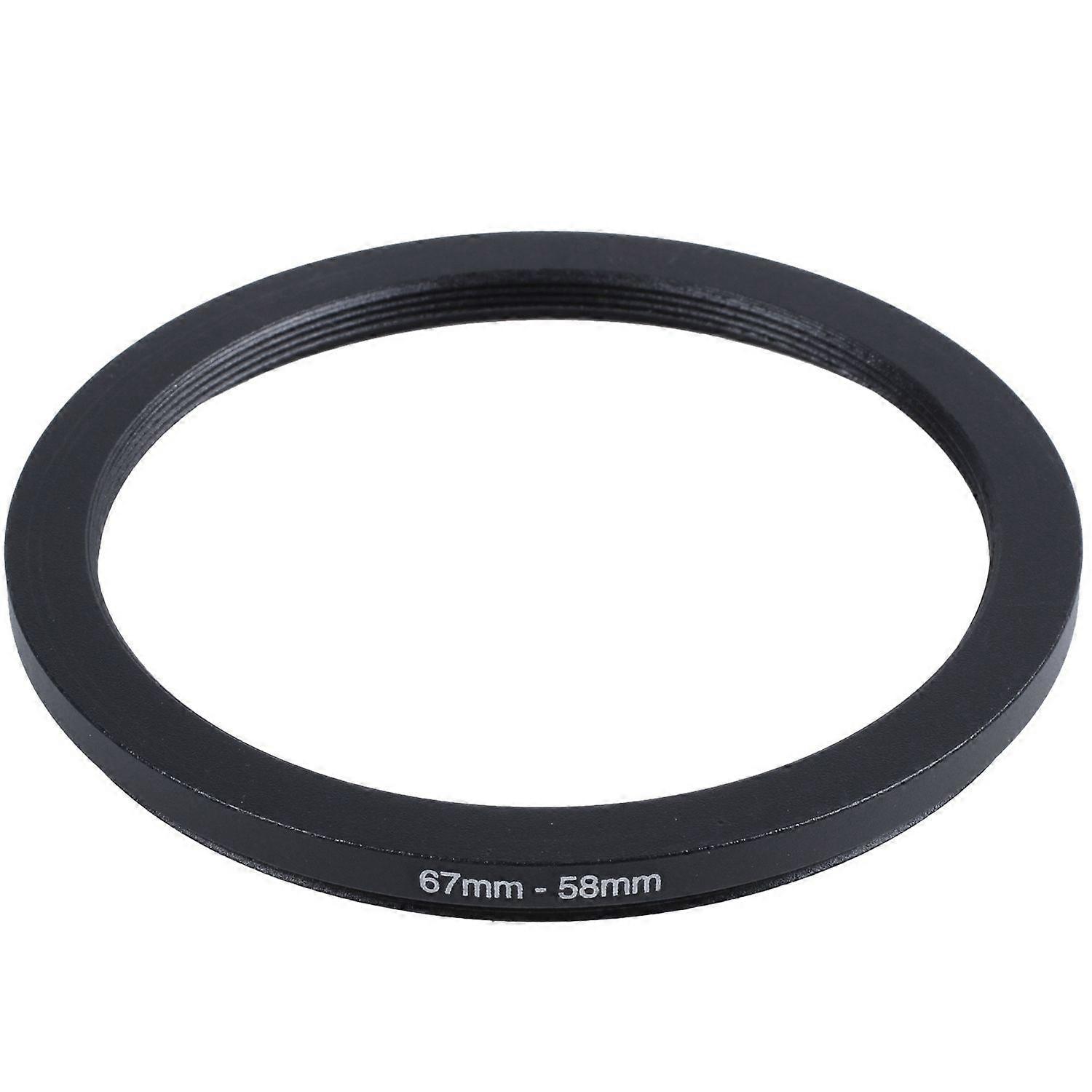 67mm-58mm 67mm to 58mm Black Ring Adapter for Camera