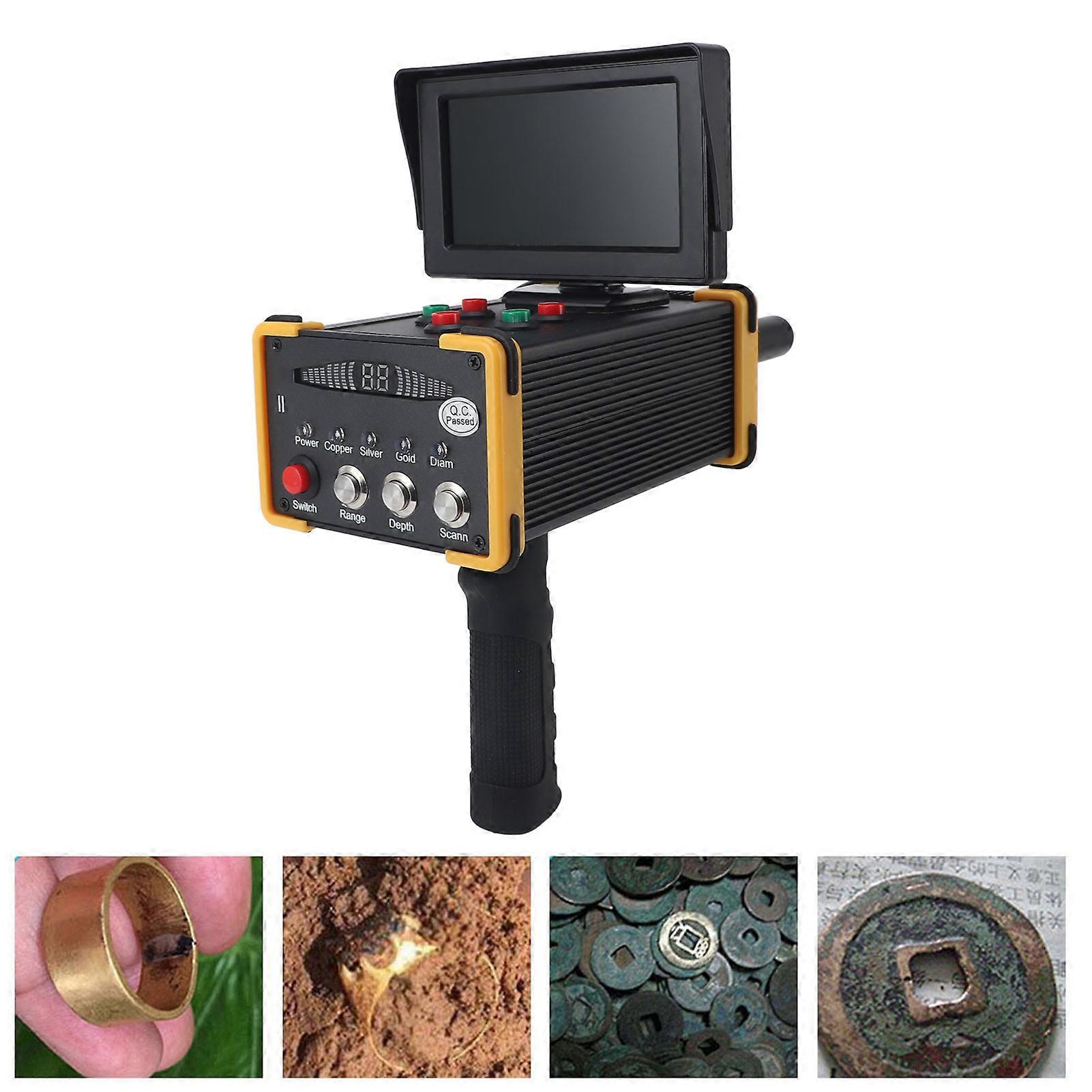 Metal Detector with Display 1000m Range 15m Depth, 28.5x10.2x7cm