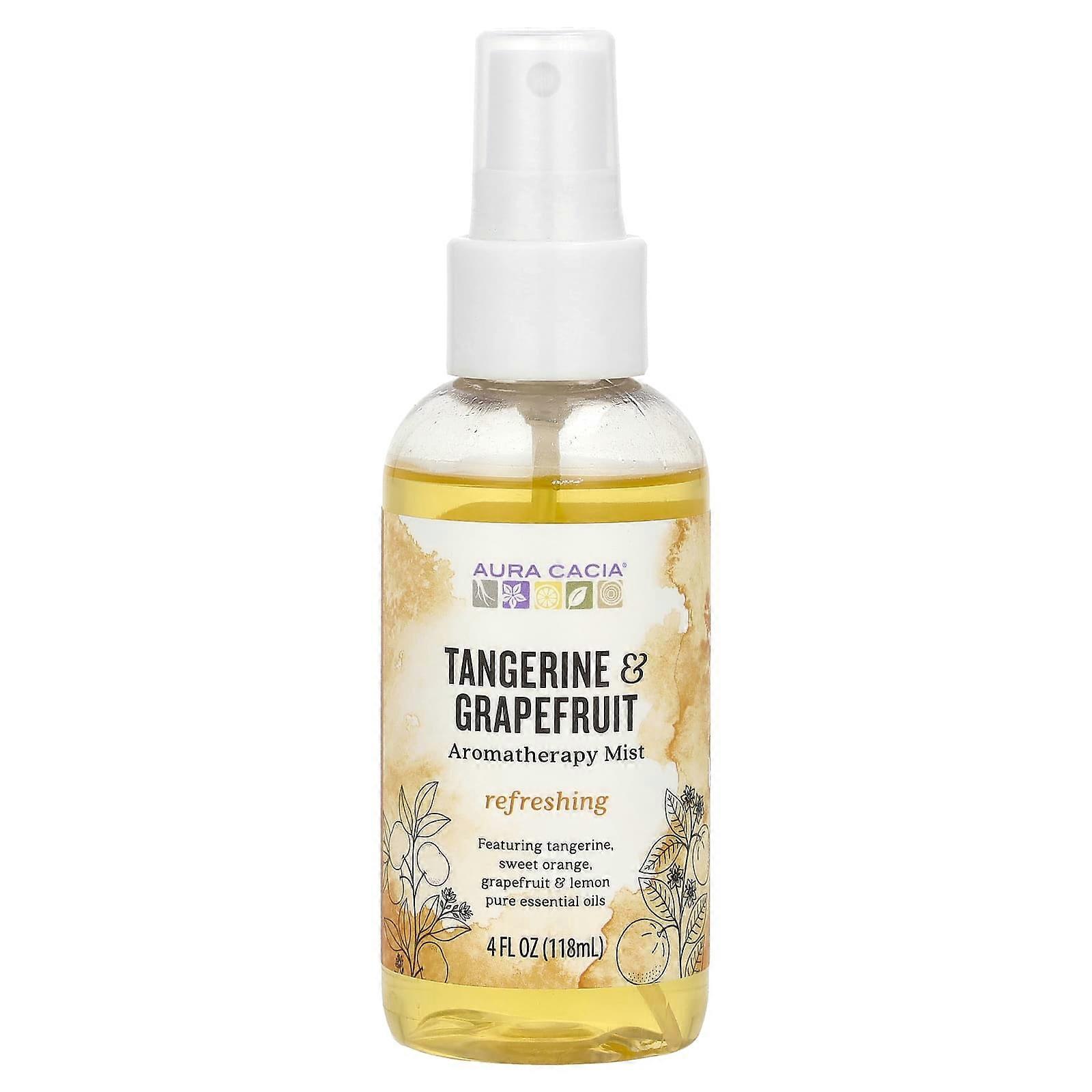 Aromatherapy Mist, Tangerine & Grapefruit, 4 fl oz (118 ml)