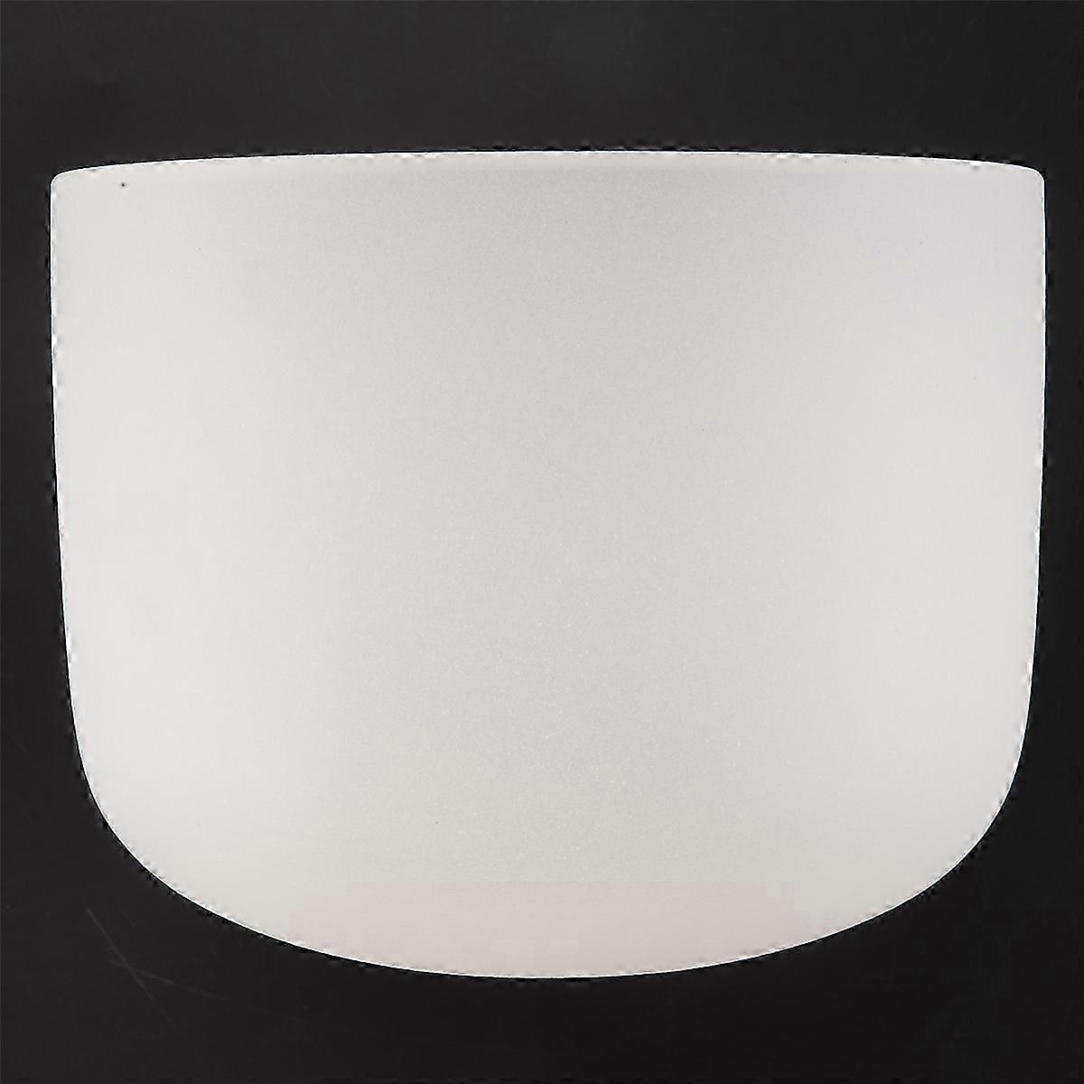 8Inch Note Perfect Sound a Third-Eye Chakra Frosted Quartz Crystal Singing Bowl