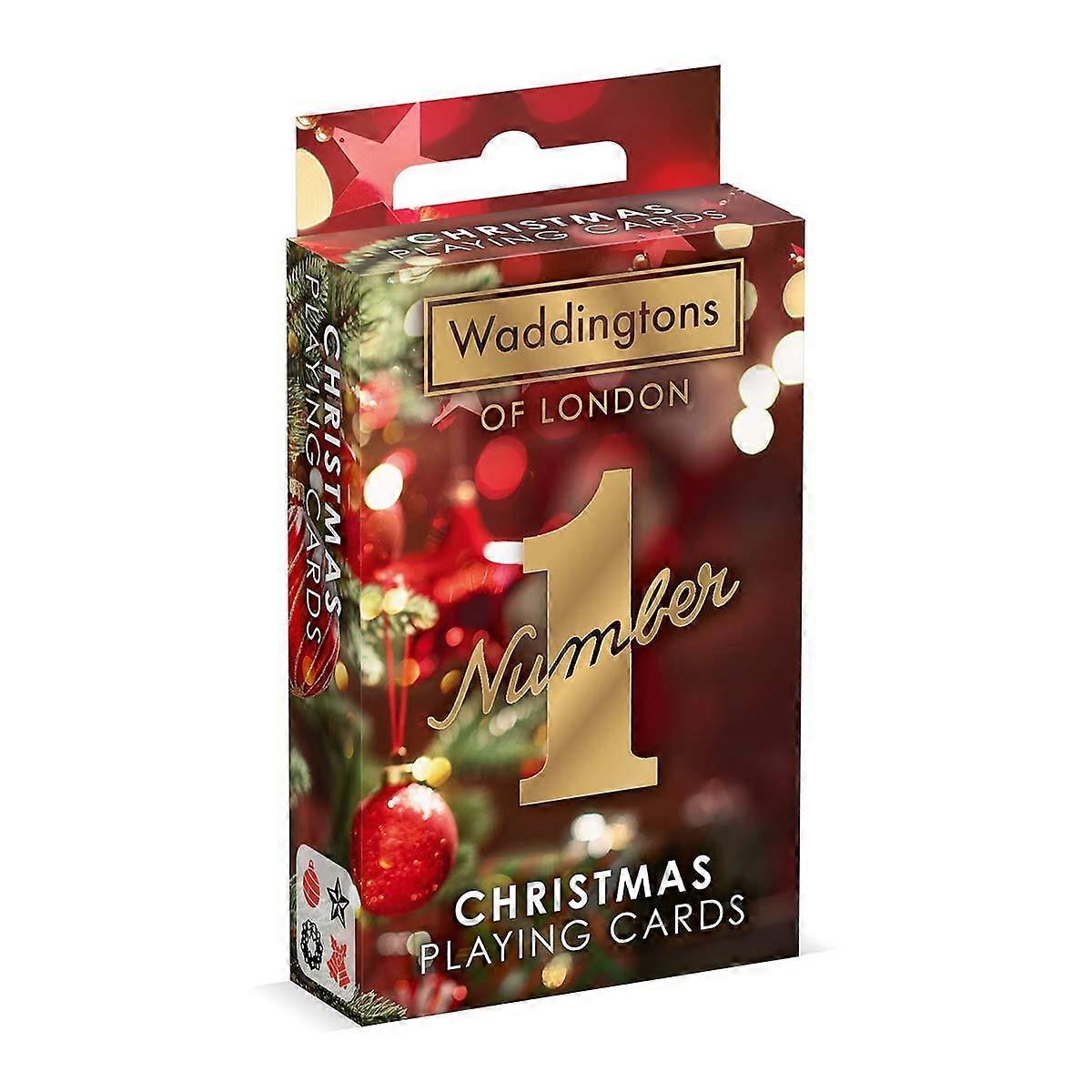 Christmas Waddingtons Number 1 Playing Cards