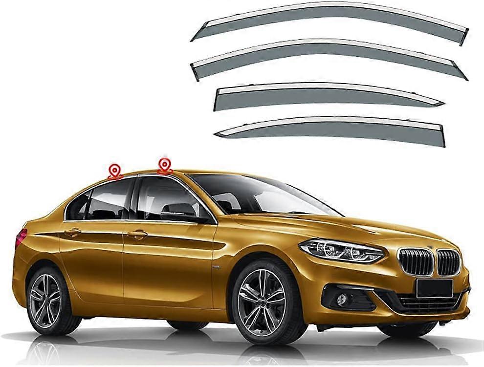 Wind Deflectors for 1 Series F52 20172022, Tinted, Rain Shield, Sun Visors, Lower Noise, Reduce Wind Turbulence