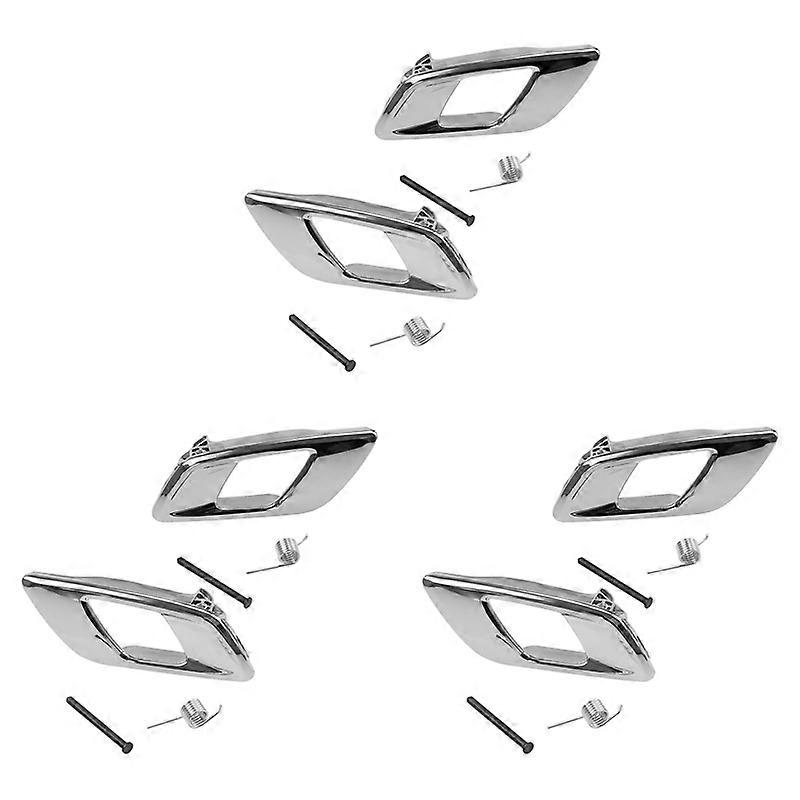 6X For Ford Ranger 2012-2019 Everest 2015-2019 Door Inner Handle Chrome-A60M