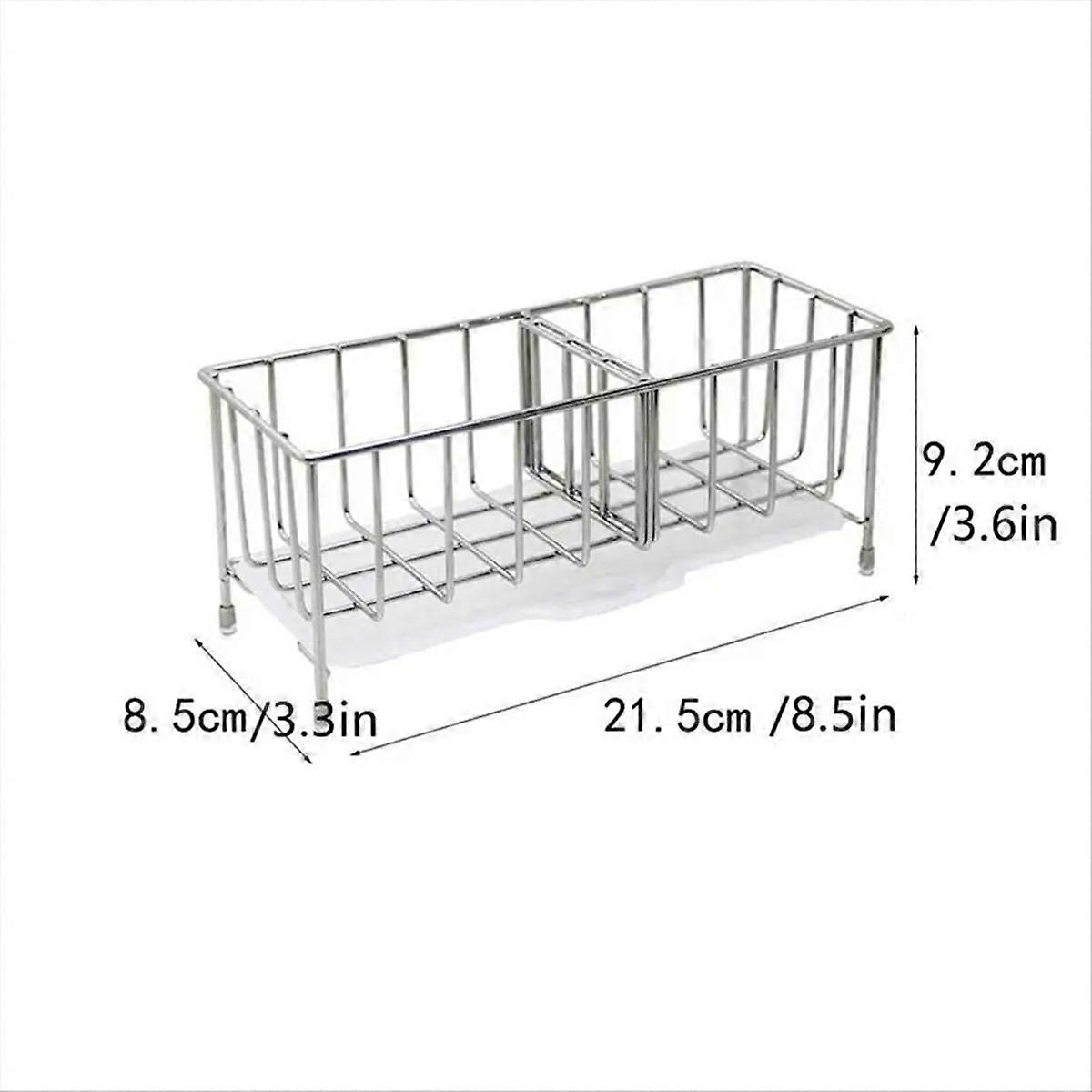 Kitchen Sink Sponge Holder storage Rack for Sink