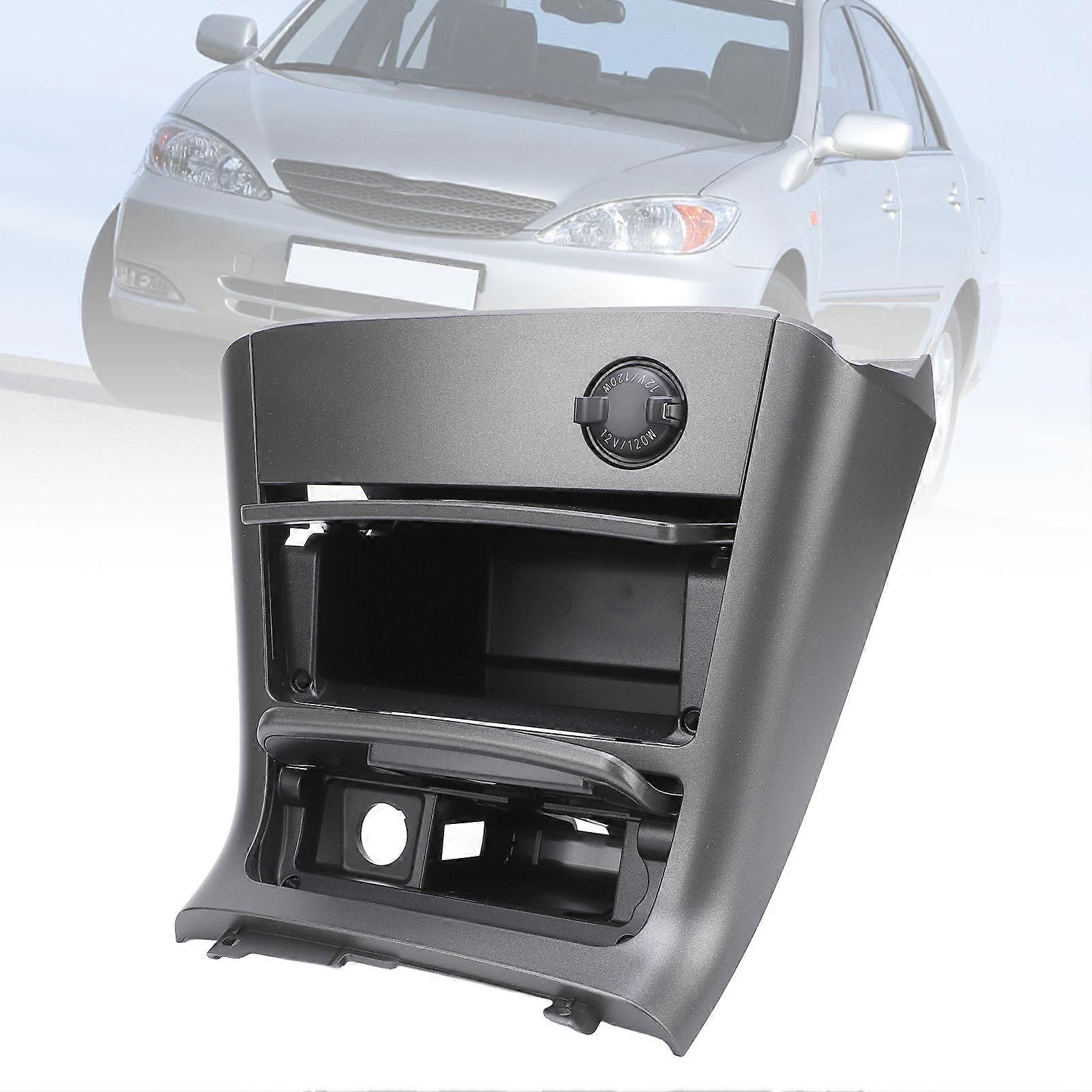 Central Control Panel Storage Box Gear Shifter Glove Box Cigar Lighter Hole Panel Assembly for Camry XV30 2001‑2006 