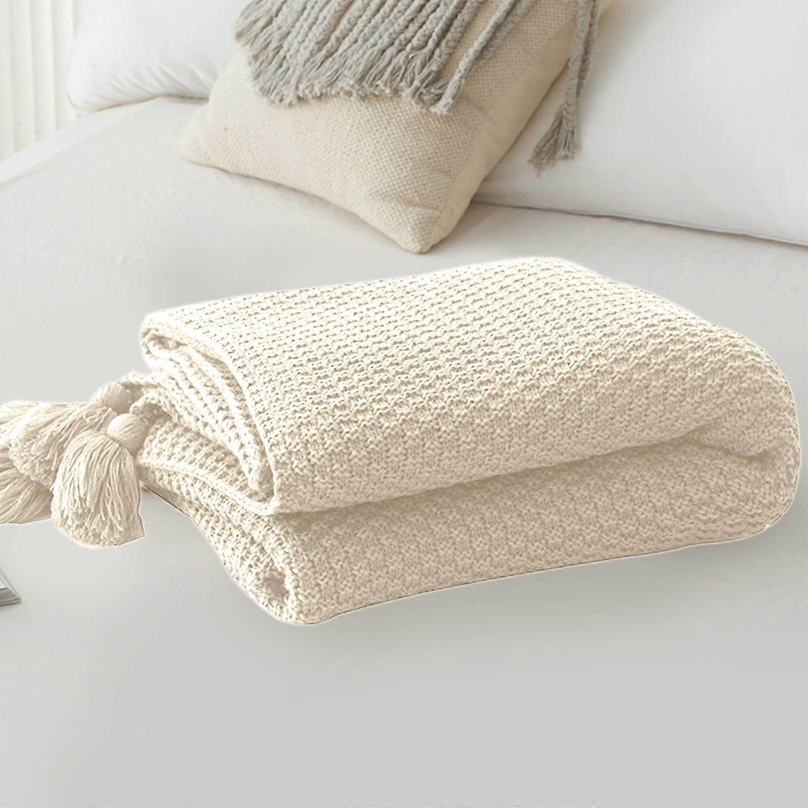Su Knitted Blanket for Office Conditioning Nap Blanket Woolen Blanket Sofa for Leisure Carpet and Blanket 27.55x39.37in Clearance Blankets & Throws
