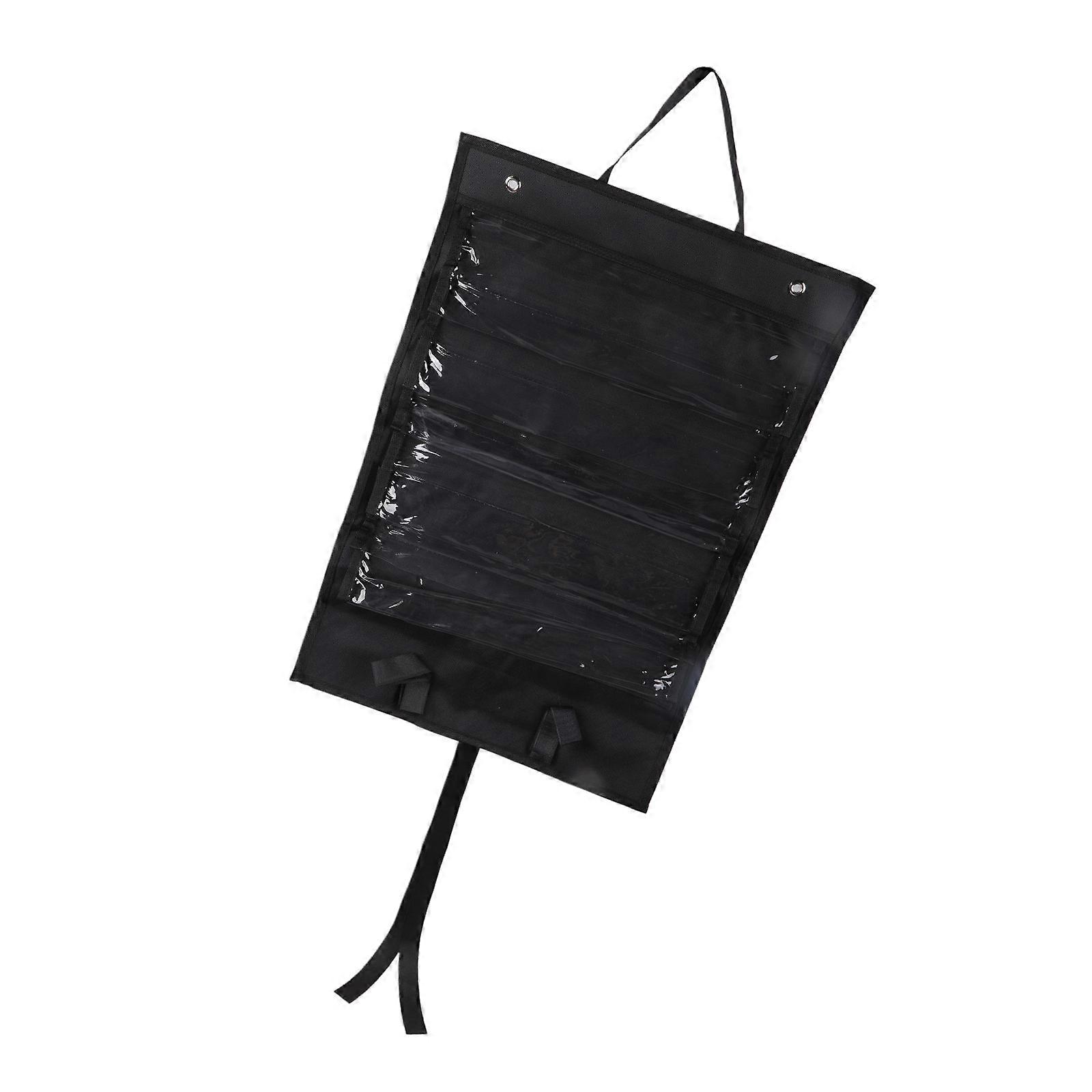 Game Mat Storage Hanging Bag Hold 8 Game Mat Organizers Wall Mounted Pad Container for Family Friends Classmates Home Multicolor