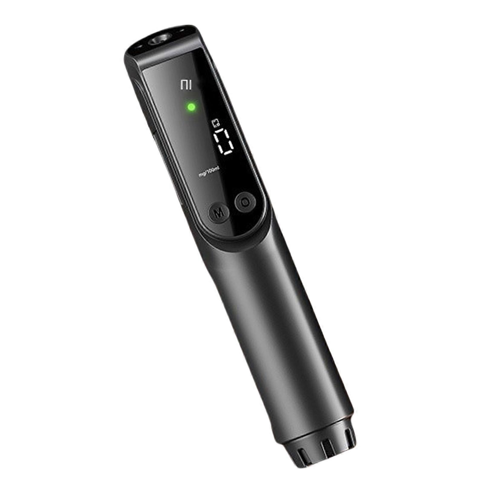 Alcohols Tester Alcohols Meter Large Screen Professional Alcohols Meter Accurate Breathalyzer Indicator Flashlight Multicolor