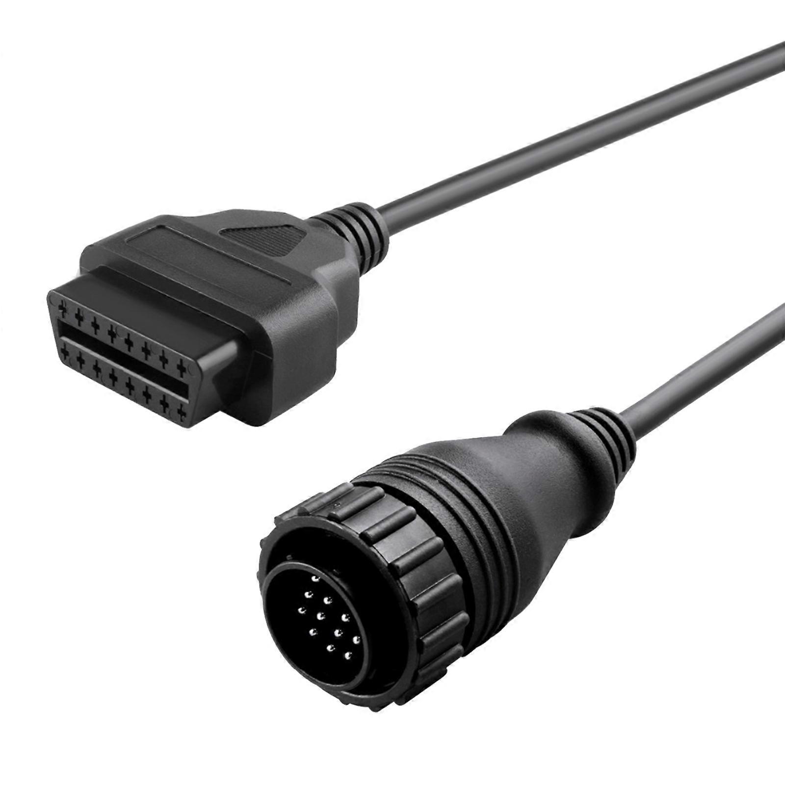 14Pin to 16Pin Car OBD2 Connector Diagnostic Cables Adapter for SPRINTER Auto OBD2 Engine Fault Diagnosis Tool Multicolor