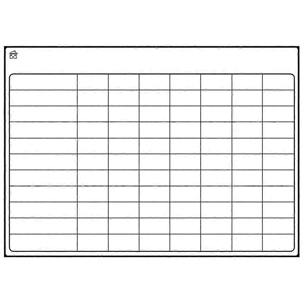 WRXMIJNHGSA Whiteboard Magnetic Calendars For Refrigerator Family Notepad Daily Planner