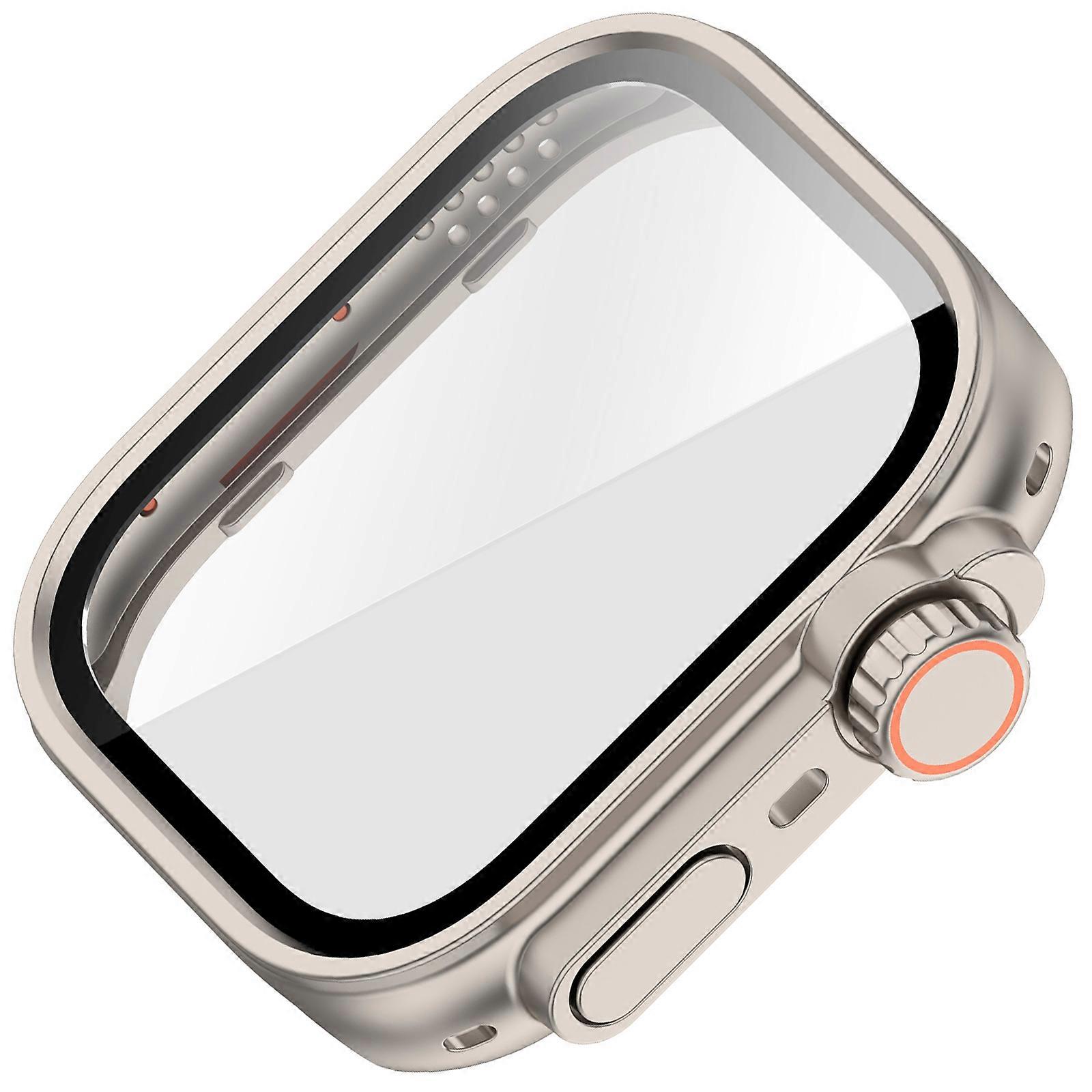 Antiscratch Sleeve Full Coverage Screen Protector for Watch Fit 4 Wearable Device Cover PC Tempered Glass Antidust Shell  Starlight