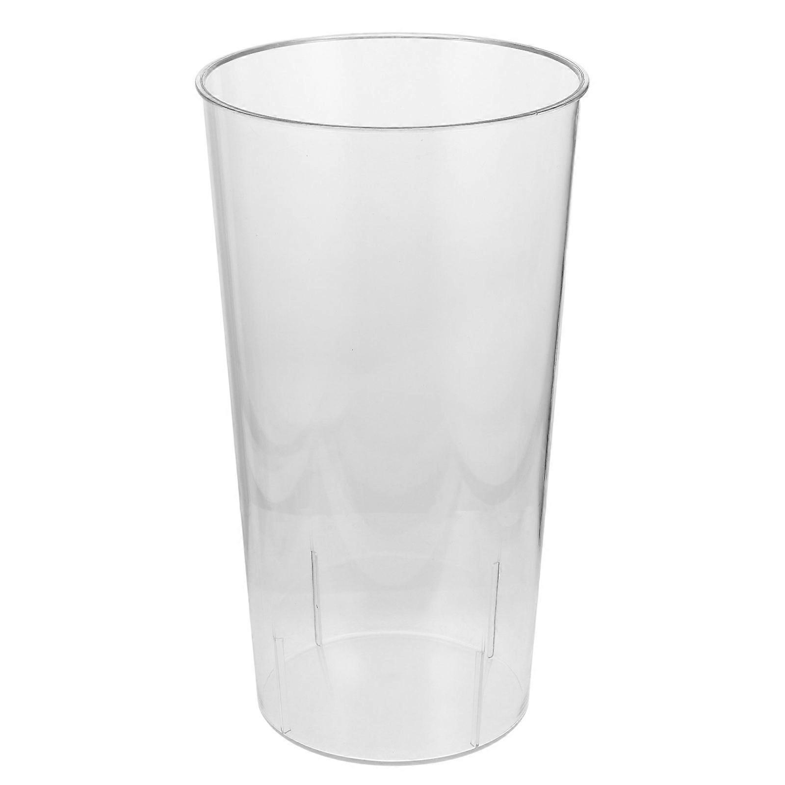 Suporte de guarda-chuva transparente Recipiente de guarda-chuva profundo redondo Balde de guarda-chuva de plástico transparente