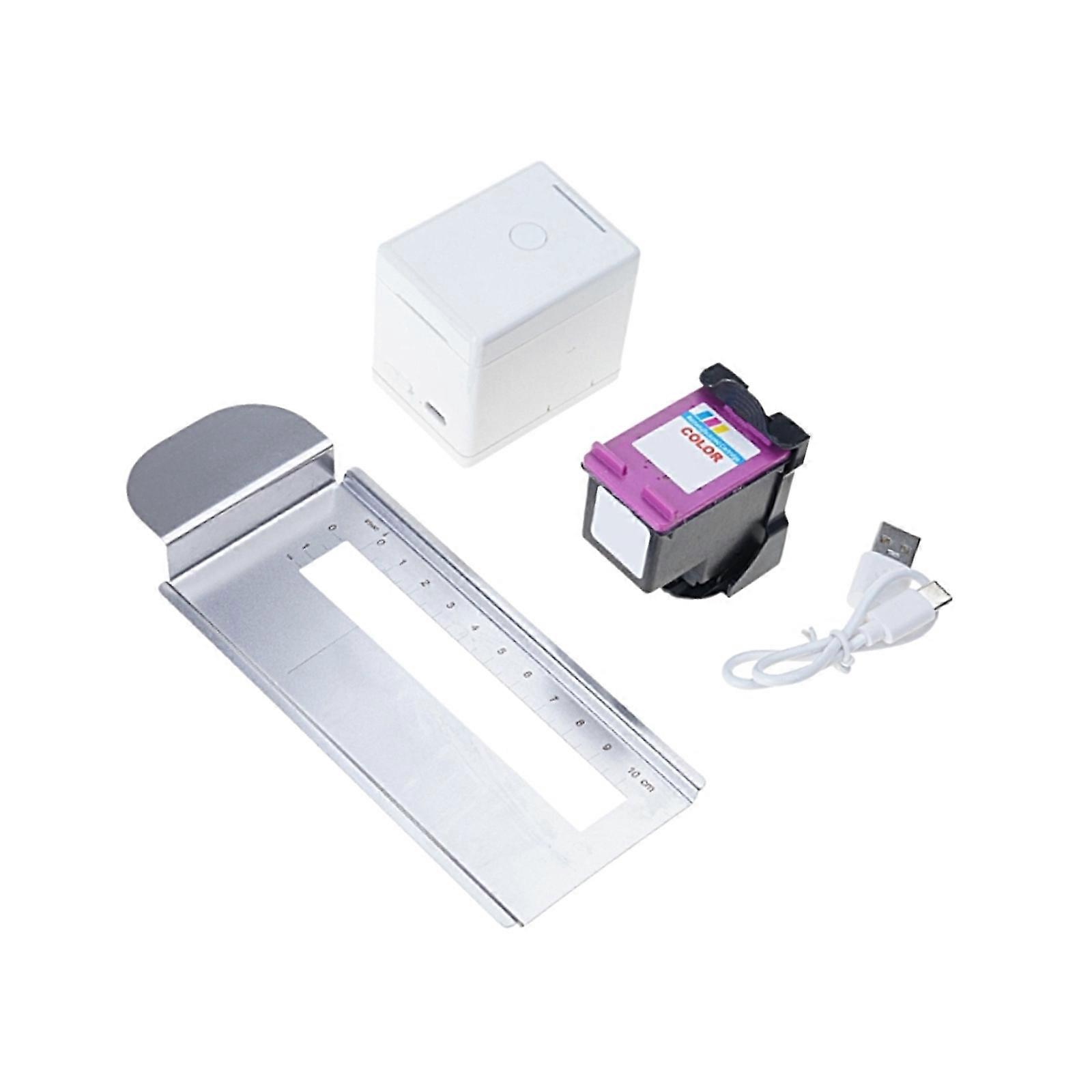 Handheld Food Print Pen Portable Inkjet Food Decorator With High Capacity Battery For Customizing Text Patterns  Color