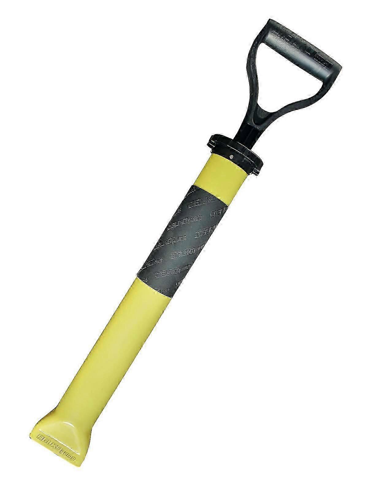 DELKOpump speed filler compound tube. Secure comfort grip and handle. Easy to clean.