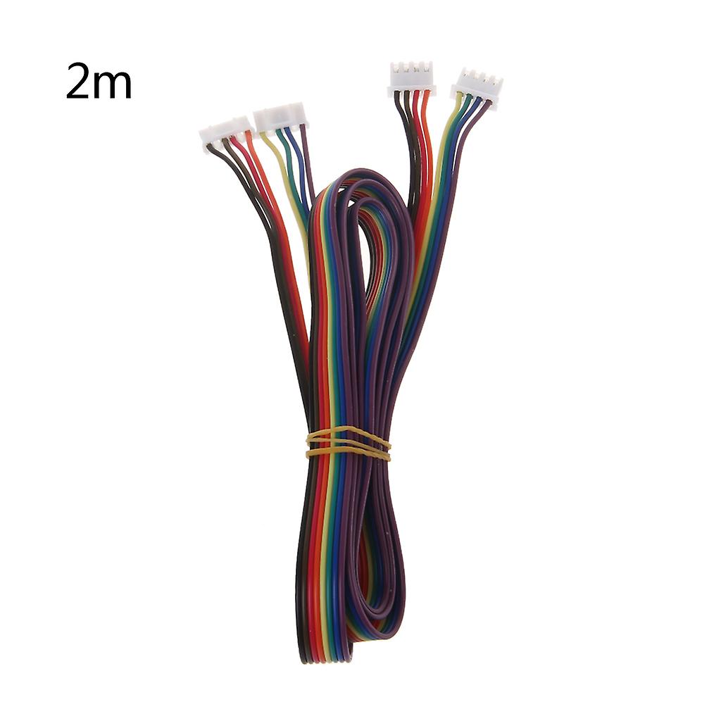 2 Pcs Stepper Motor Cables for NEMA 17 3D Printers CNC Machines Accessories