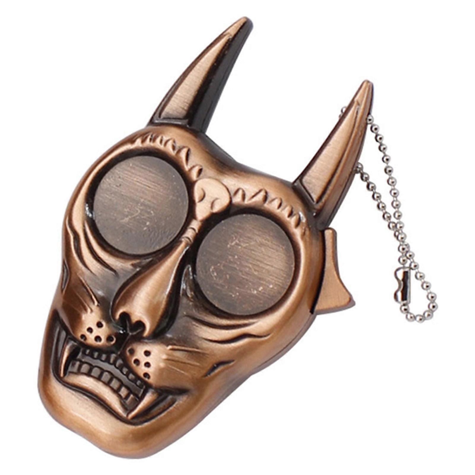 Cool skull lighter with keychain for outdoor use Premium Metal Construction, Built to Last. Present