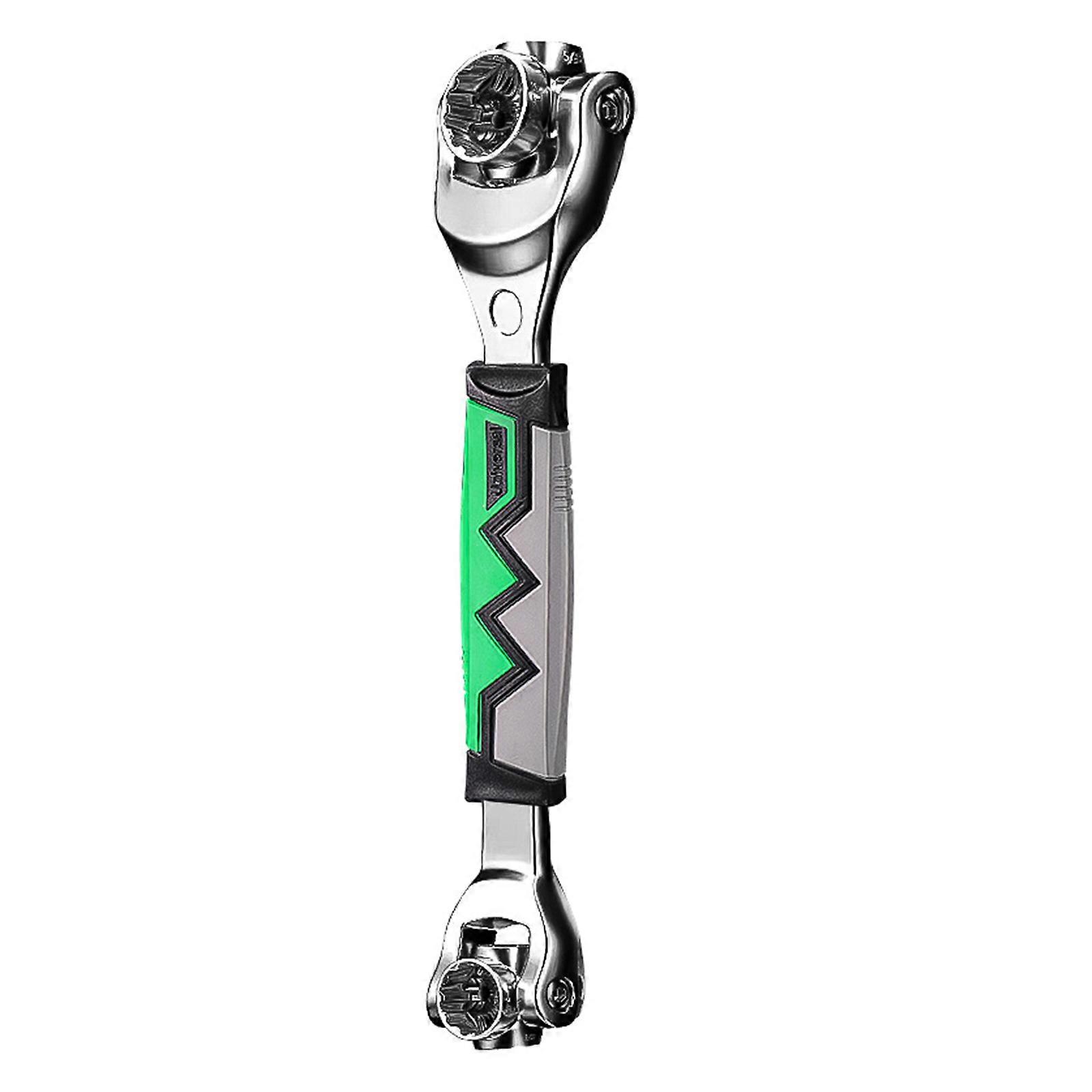 Strong 10" Global Handle Tool Highlighting  Turn Head And 12 Point Port Agreement Multicolor