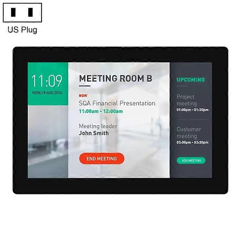 HSD1010T 10.1 inch HD IPS Display Advertising Machine Android 7.1 RK3288 2GB+16GB, Plug Type:US Plug