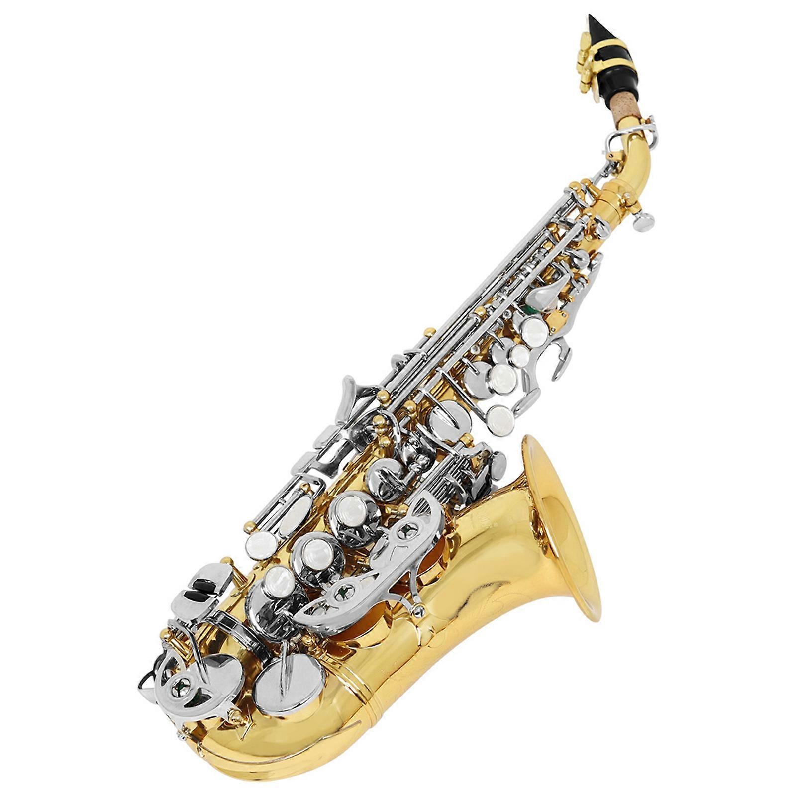Beginner Friendly Altos Saxophone Gold Silver Saxophone Eb Altos Saxophone for Enhancing Experiences Multicolor