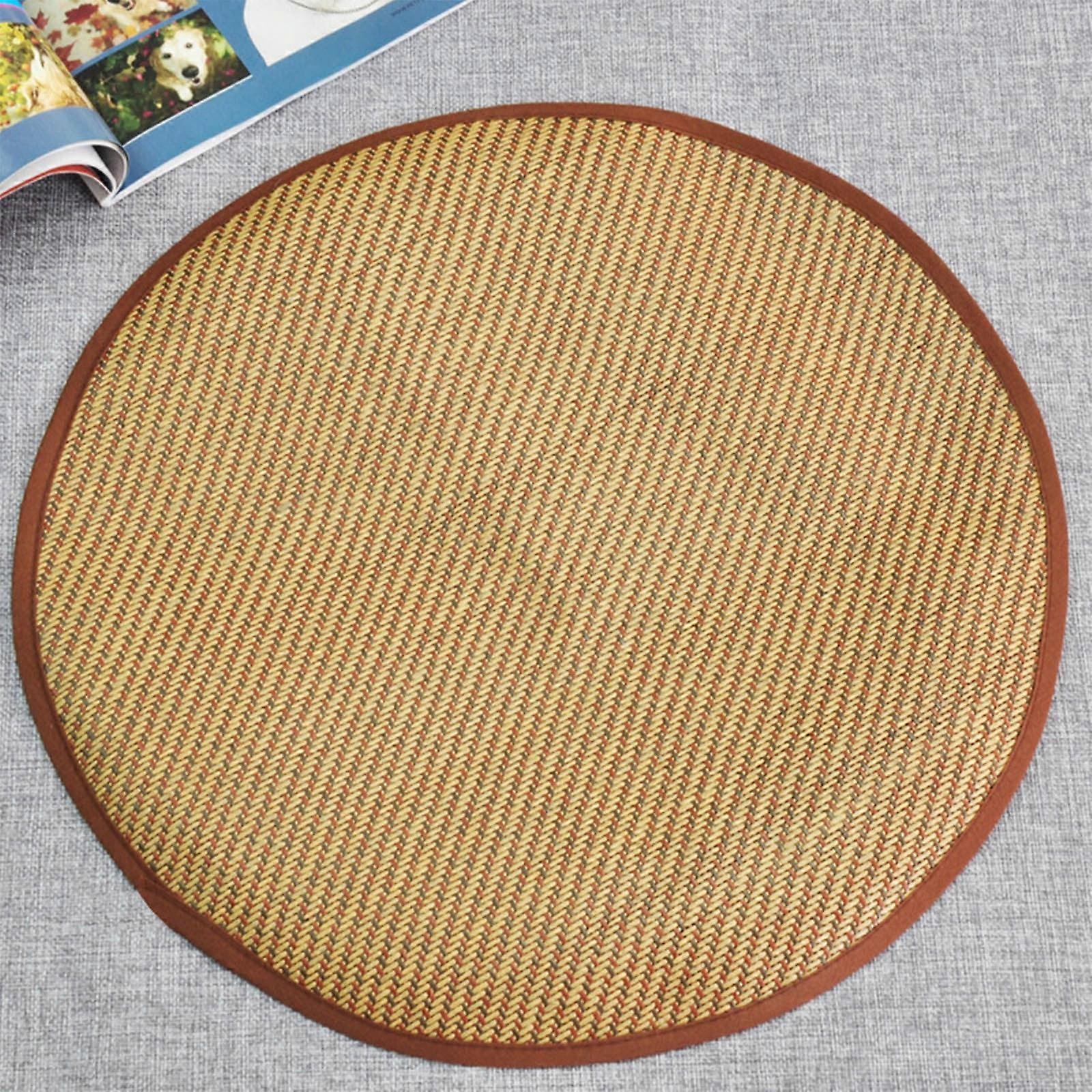 2 Pcs 19.68" Cat Cooling Mat, Self Cool Bamboo Rattan Pad for Pets, Dogs, Cats, Rabbits, Hamsters - Compatible with Kennels & Crates