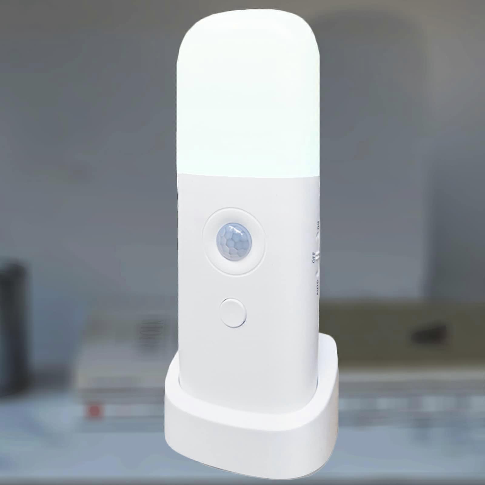 Rechargeable Motion Sensor Night Light with Adjustable Brightness for Closet Under Cabinet Bedroom