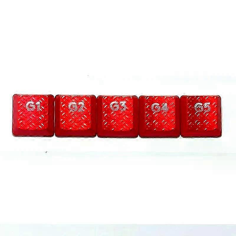 5pcs Key Cap G1 G2 G3 G4 G5 Keycaps Replacement For Logitech G915 G913 G813 Mechanical Keyboard Diy Accessories High Quality