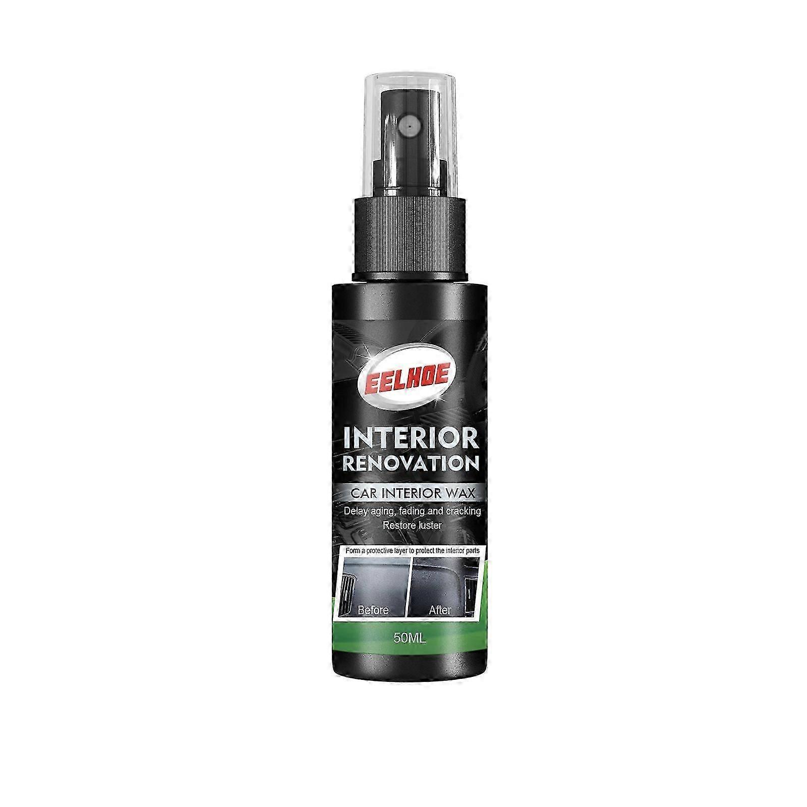 50ml Car Interior Repair Spray - Revitalize Leather & Plastic, Prevent Aging & Cracking