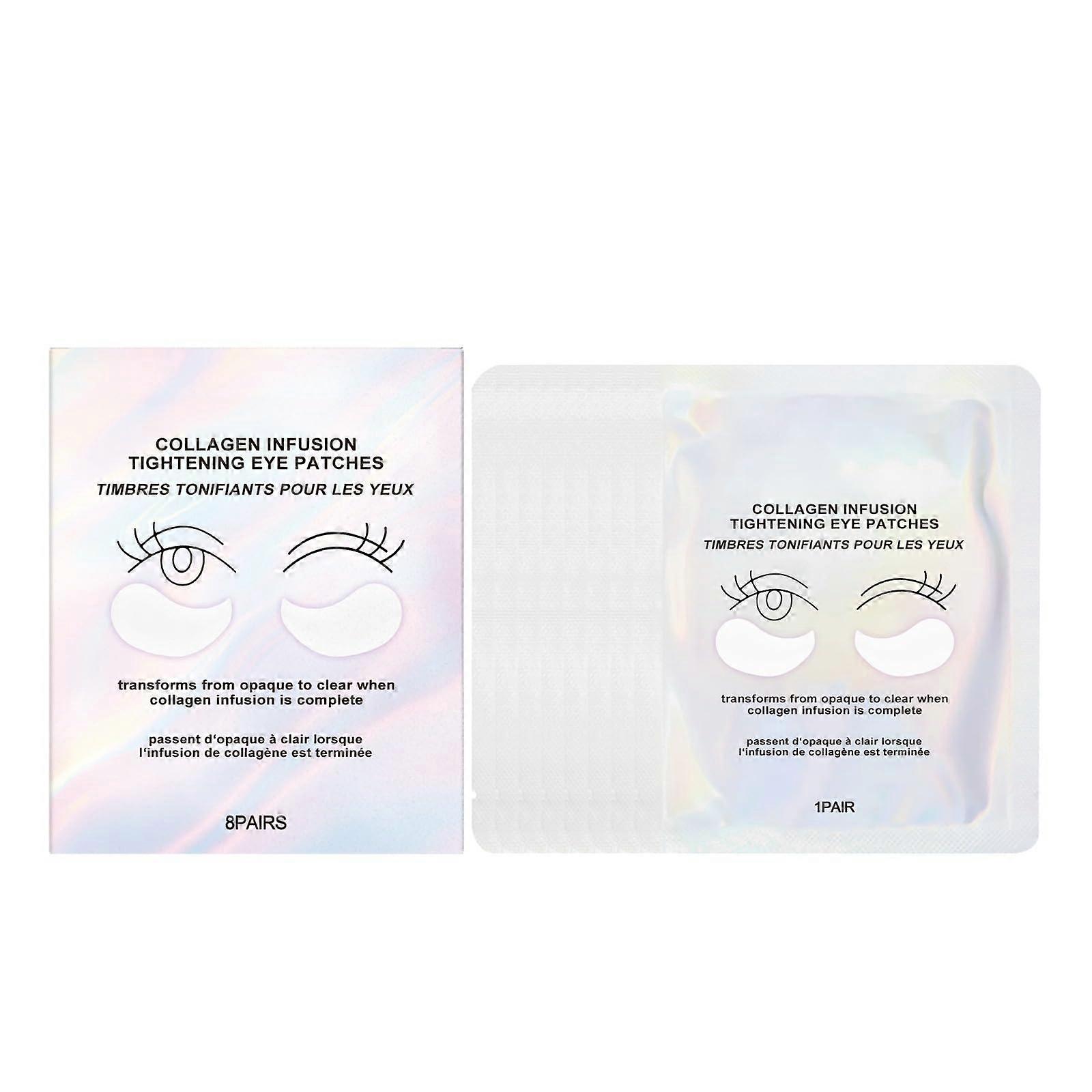 Collagen Under Eye Patches 8 Pairs with Firming Hydration for Dark Circles and Puffiness