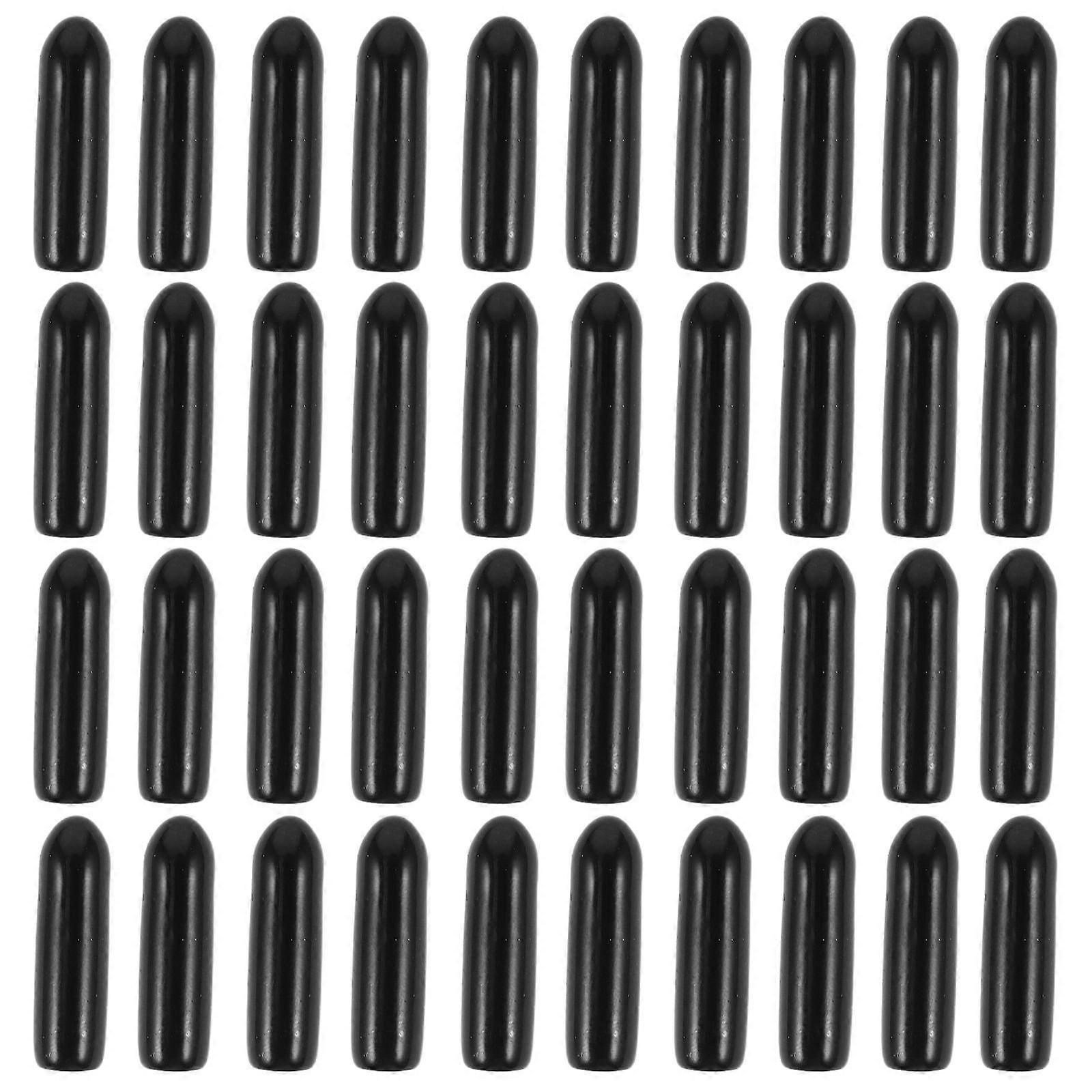 Durable Rubber End Caps for Screw Thread Safety with 50Pcs Covers