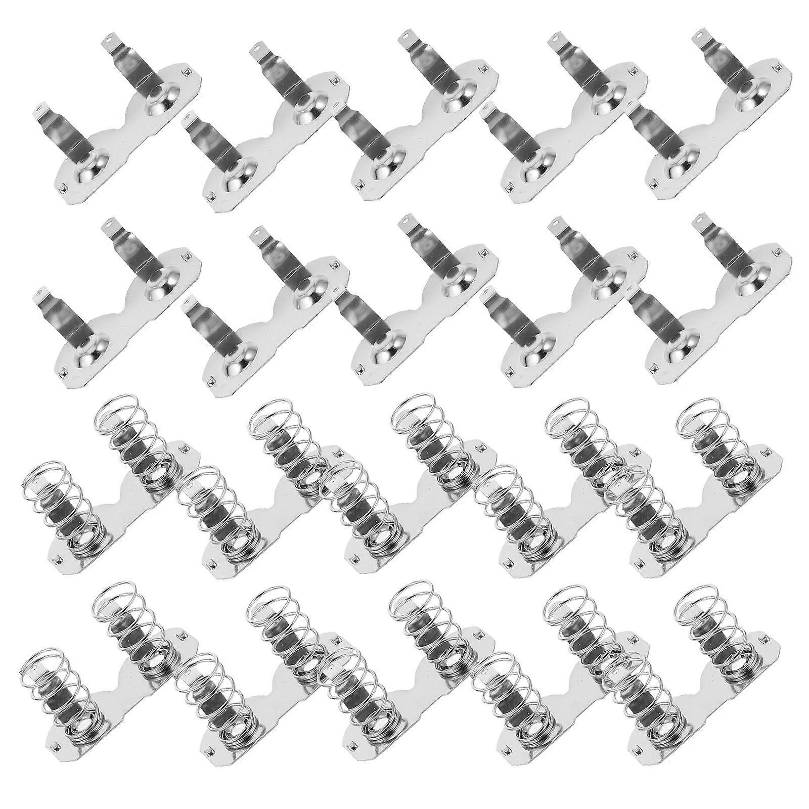 Battery Springs 18650 Conversion Spring Contact Plate Replacement 10Sets