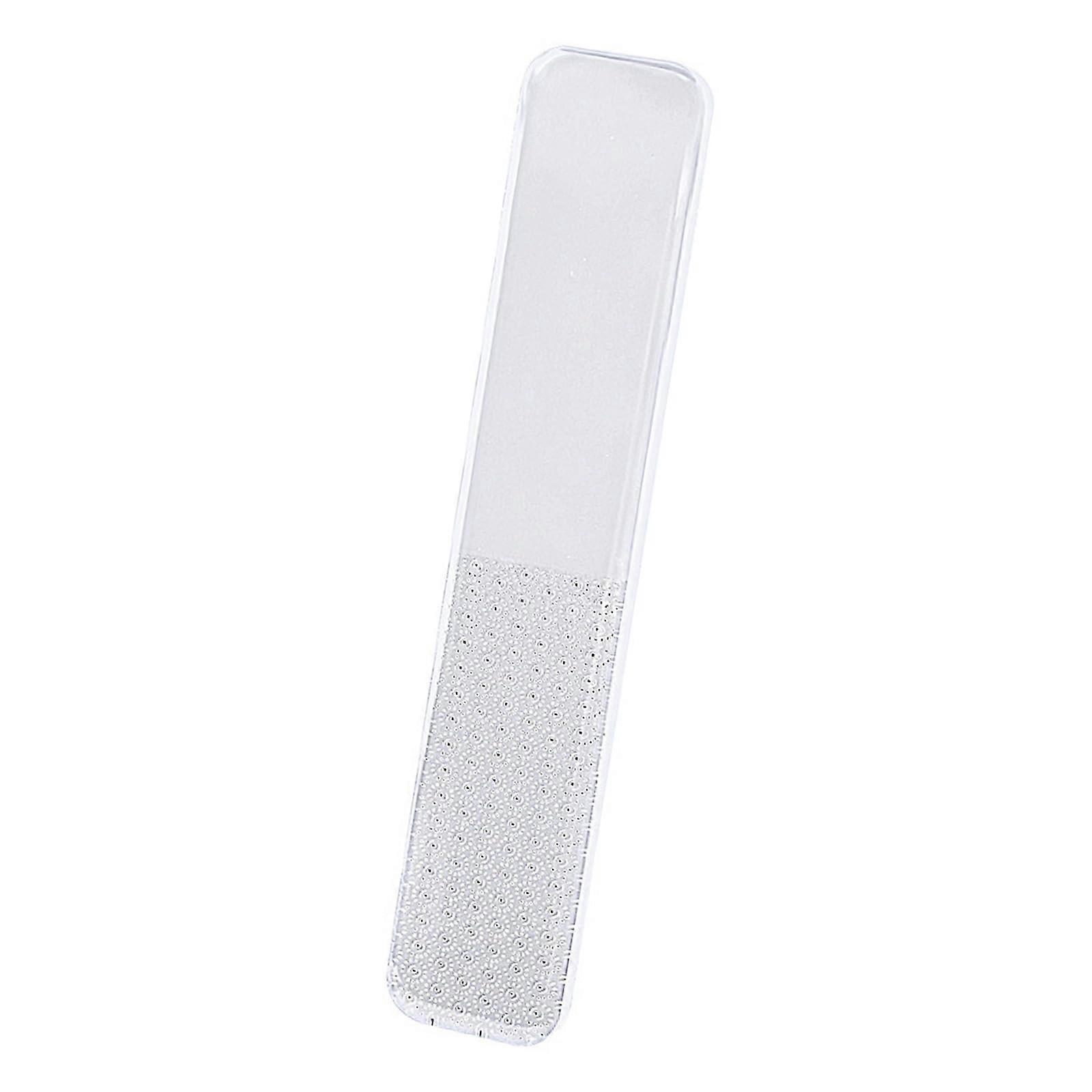 Glass Foot File for Dead Skin and Callus Removal with Ergonomic Grip SpaQuality 14x2.7cm