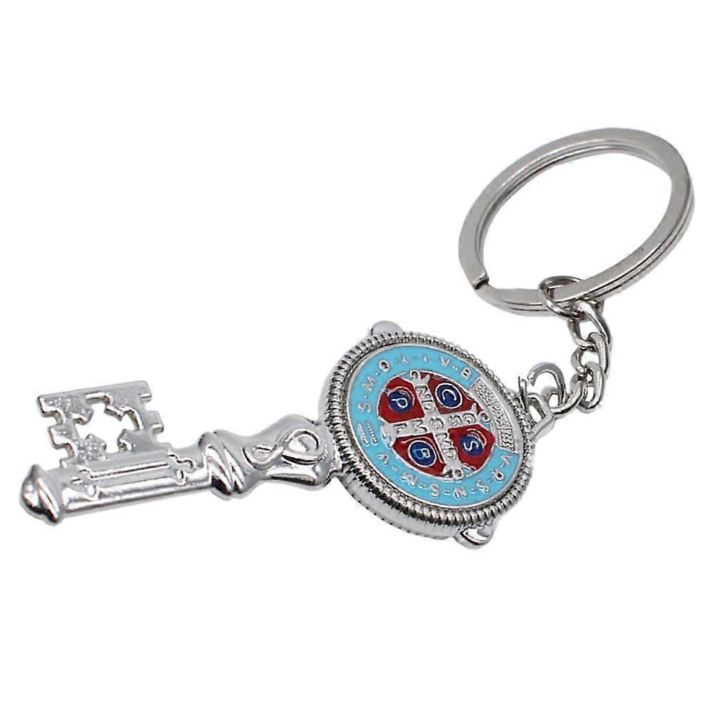 Metal Keychain Cross Pendant for Hanging Multi Holder