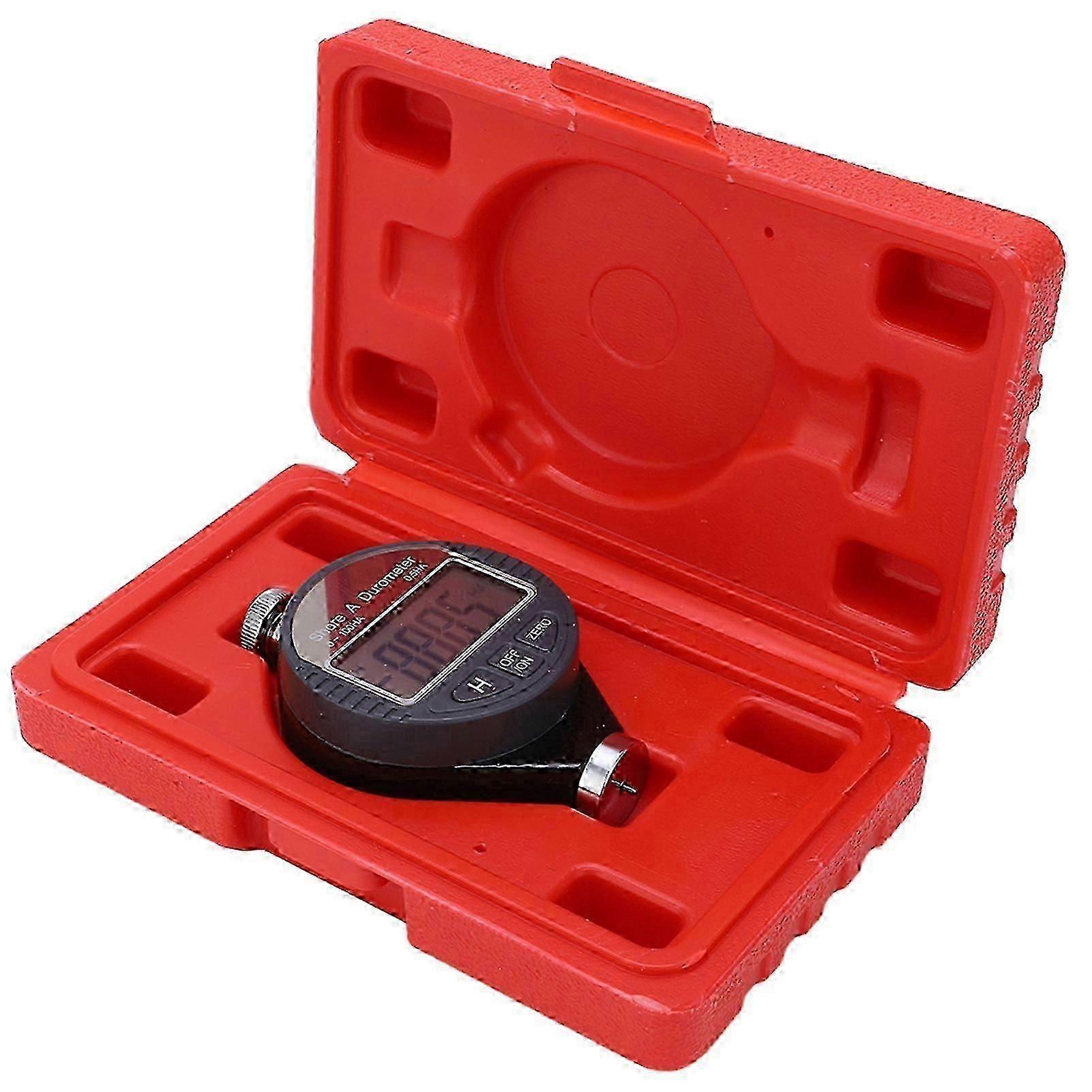 Digital 100HD A Durometer Shore Rubber Hardness Tester LCD Display Meter