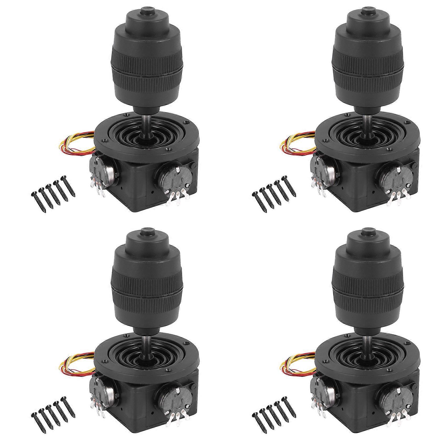 4X 4-Axis Joystick Potentiometer Button Controller for JH-D400X-R4 10K 4D Sealed Rocker Potentiometer