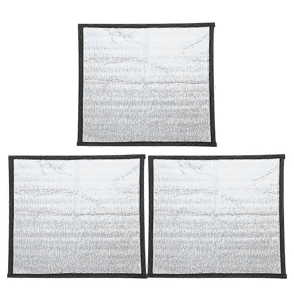 Reflective Reptile Heating Pad Providing Cozy Environment 3Pcs Set
