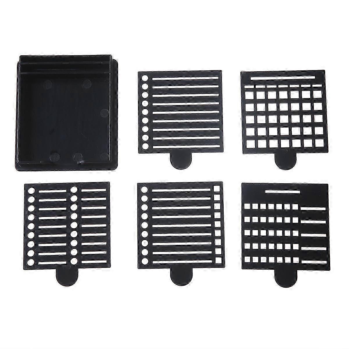 Sticky Note Stencil Template- Note Holder for Precision Planning Organization,Note Organizer for Office School C