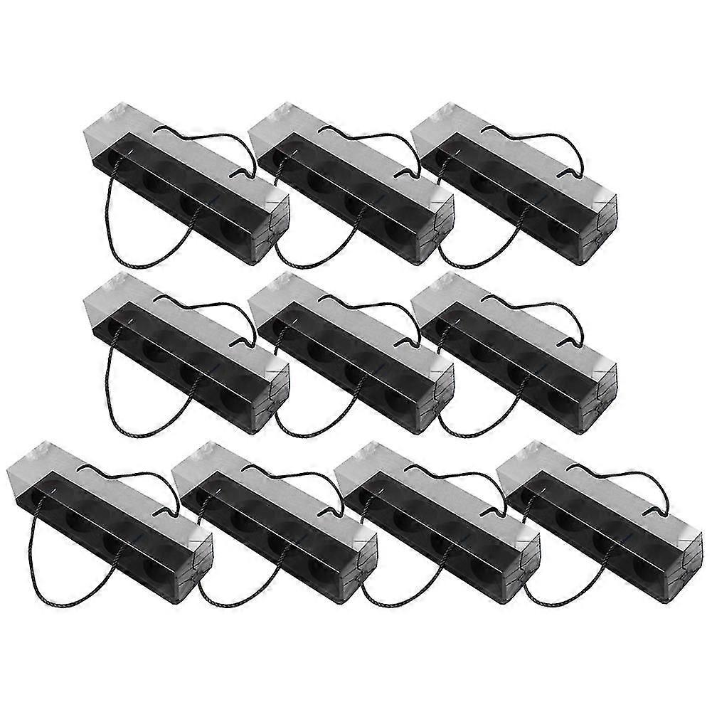 10pcs Transparent Cake Cupcake Roll Boxes Pet Packaging Dessert Container Holder